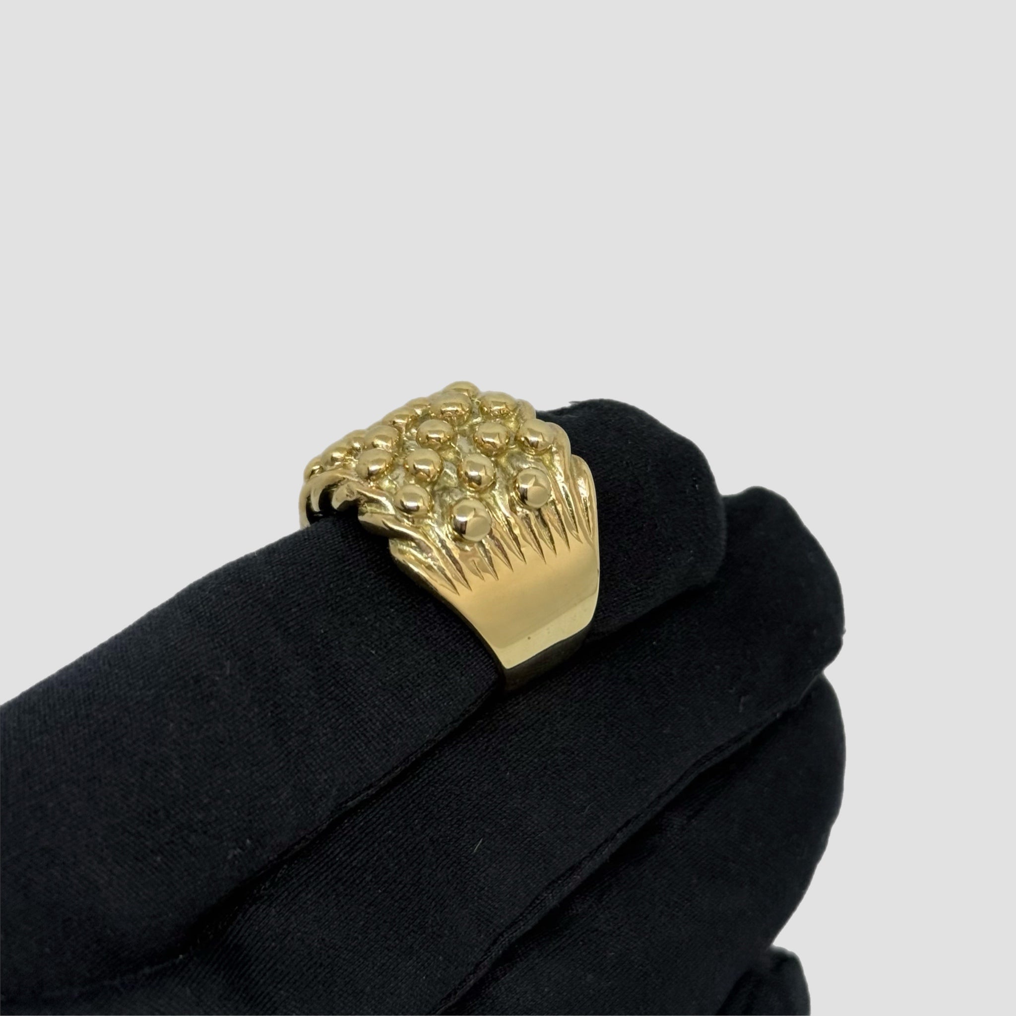 9ct 5 Row Keeper Ring