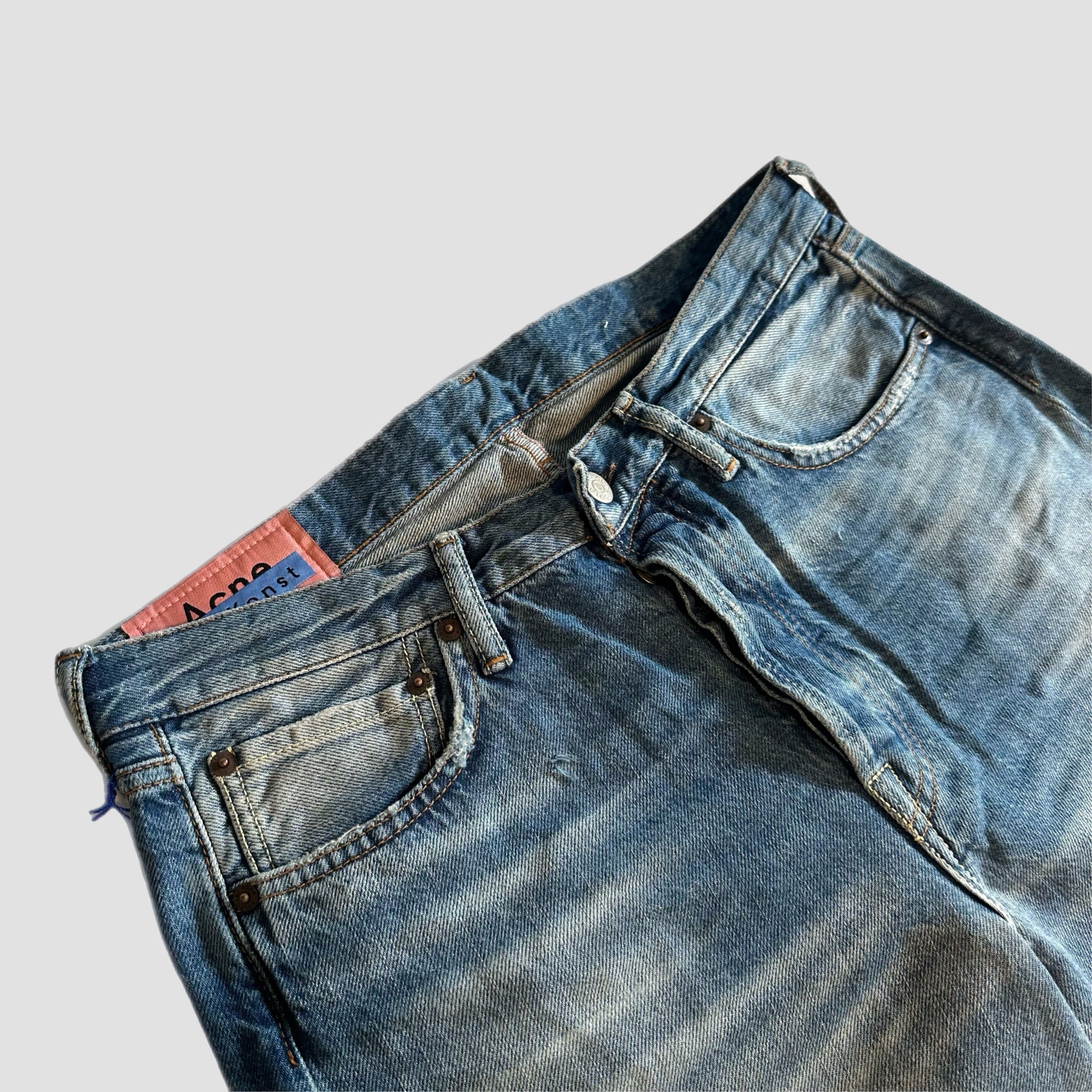 Acne Studios 1996 Mid Blue Jeans