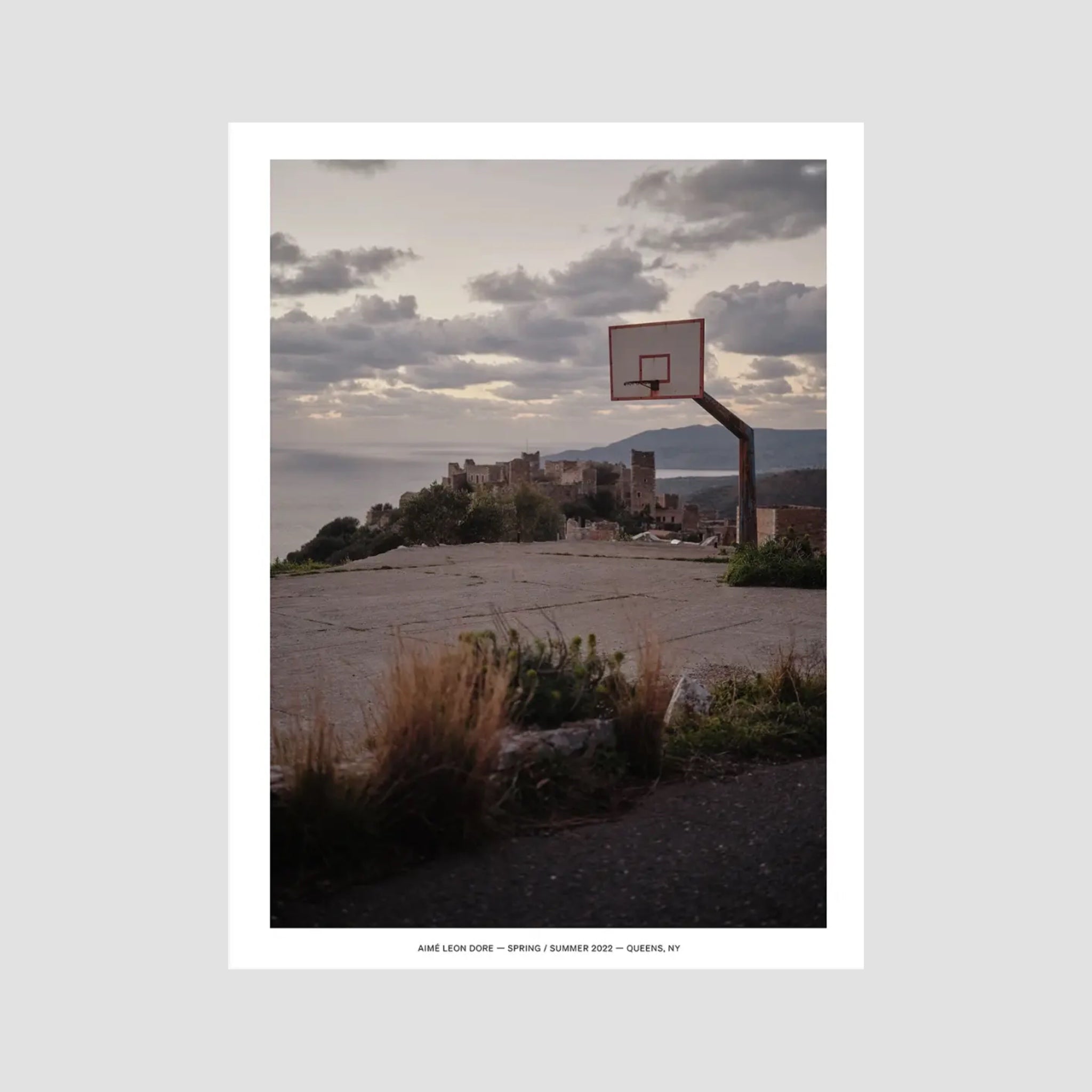 Aime Leon Dore ‘Basketball Hoop’ Campaign Poster