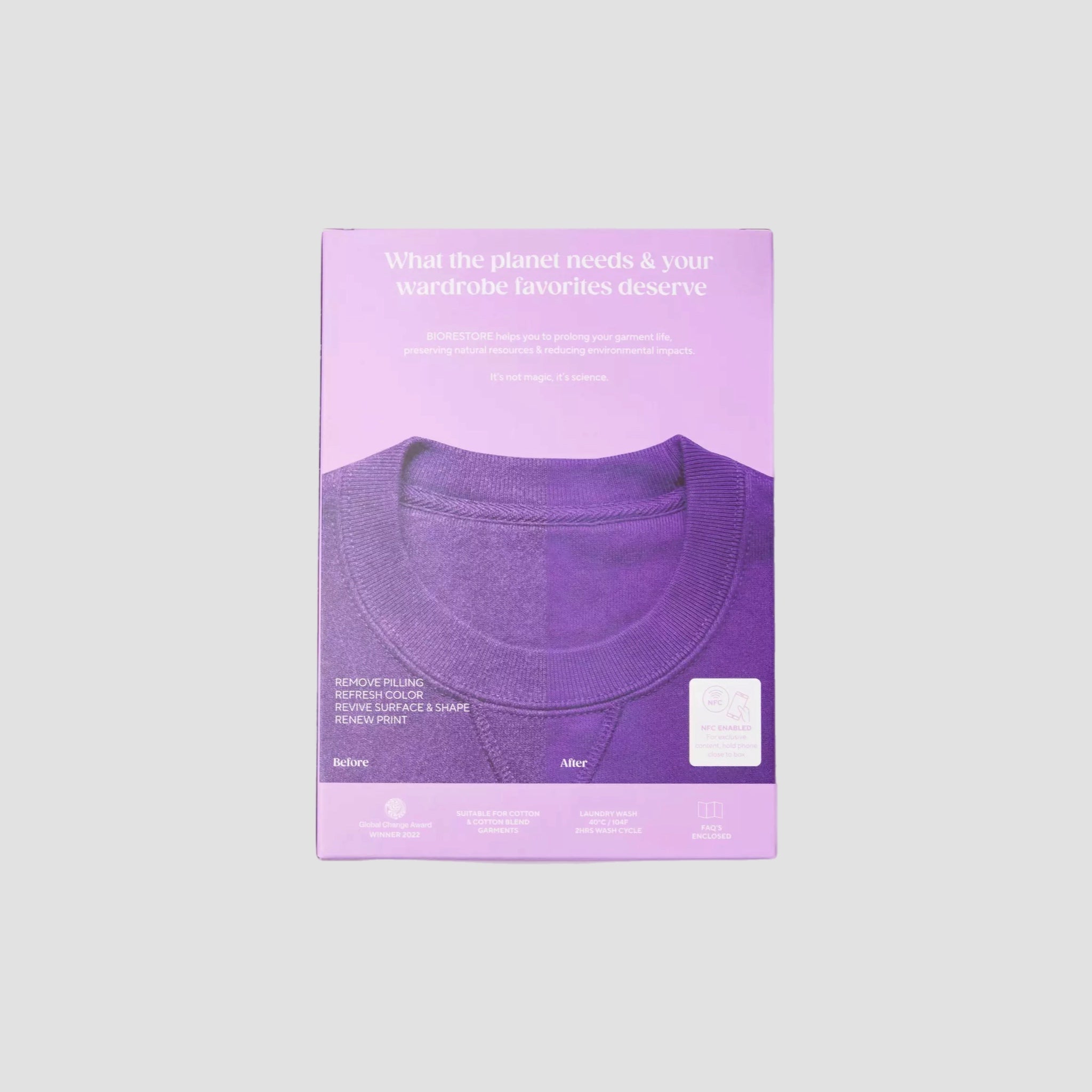 BIORESTORE - Restores Old Garments To New!