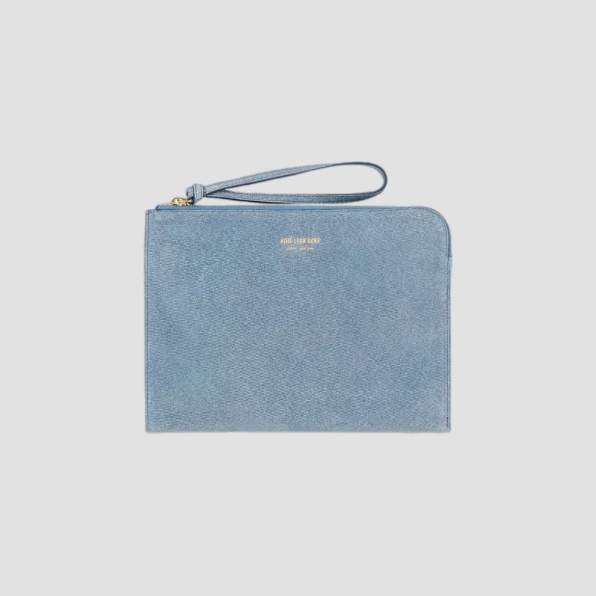 Aime Leon Dore Printed Pouch Light Wash Blue