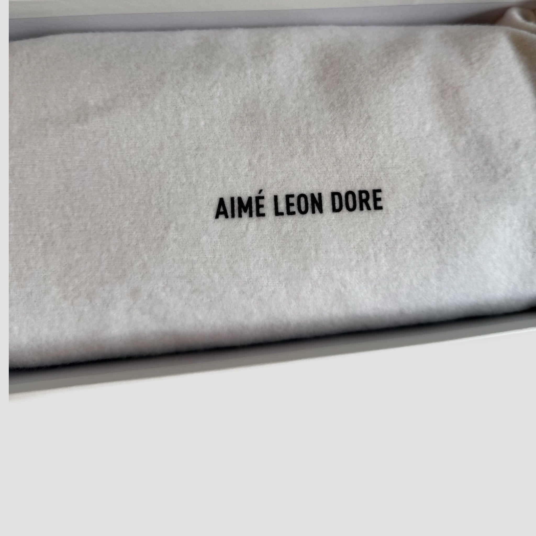 Aime Leon Dore Leather Toiletry Bag Pouch