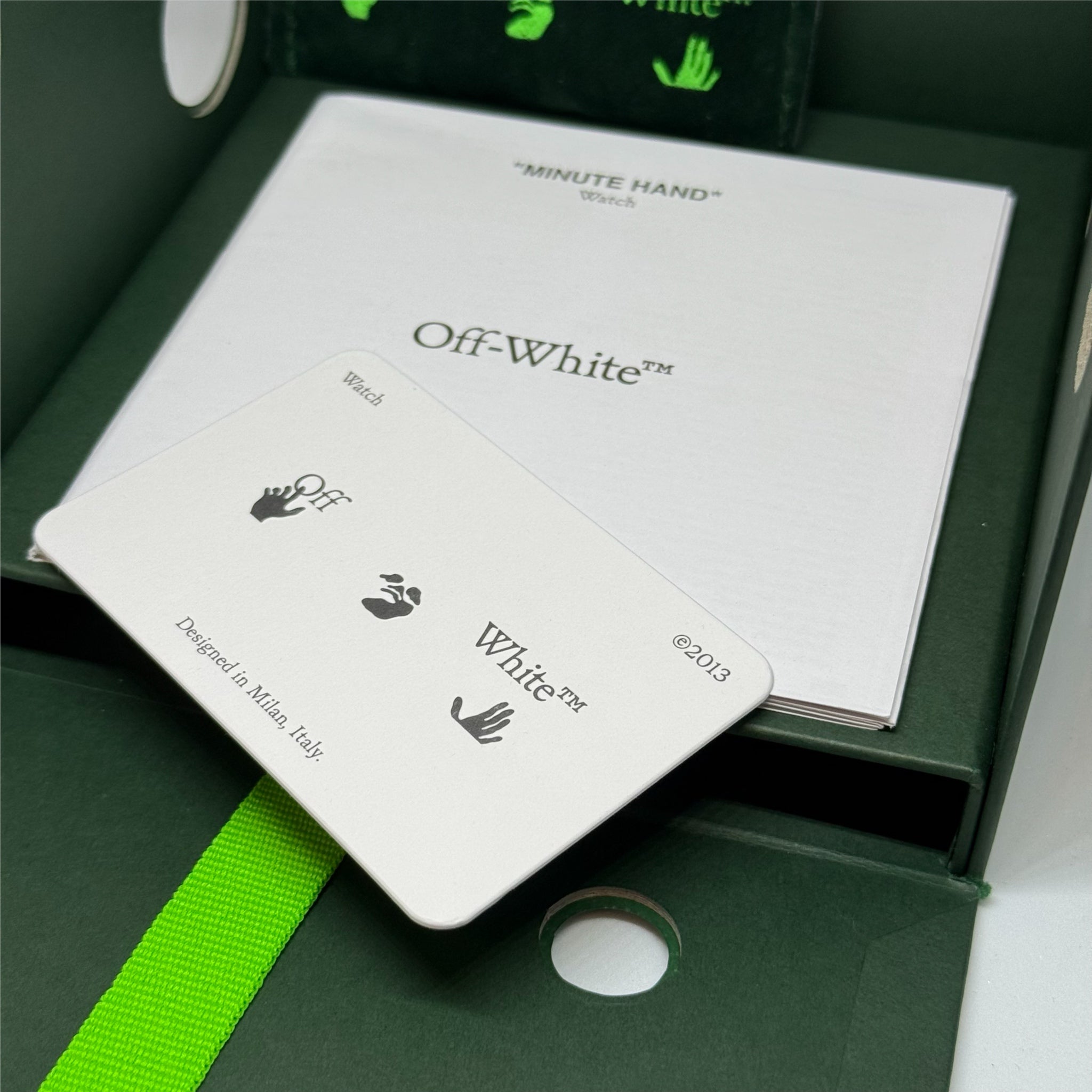 Off-White OW-01 Square Frame Automatic Watch