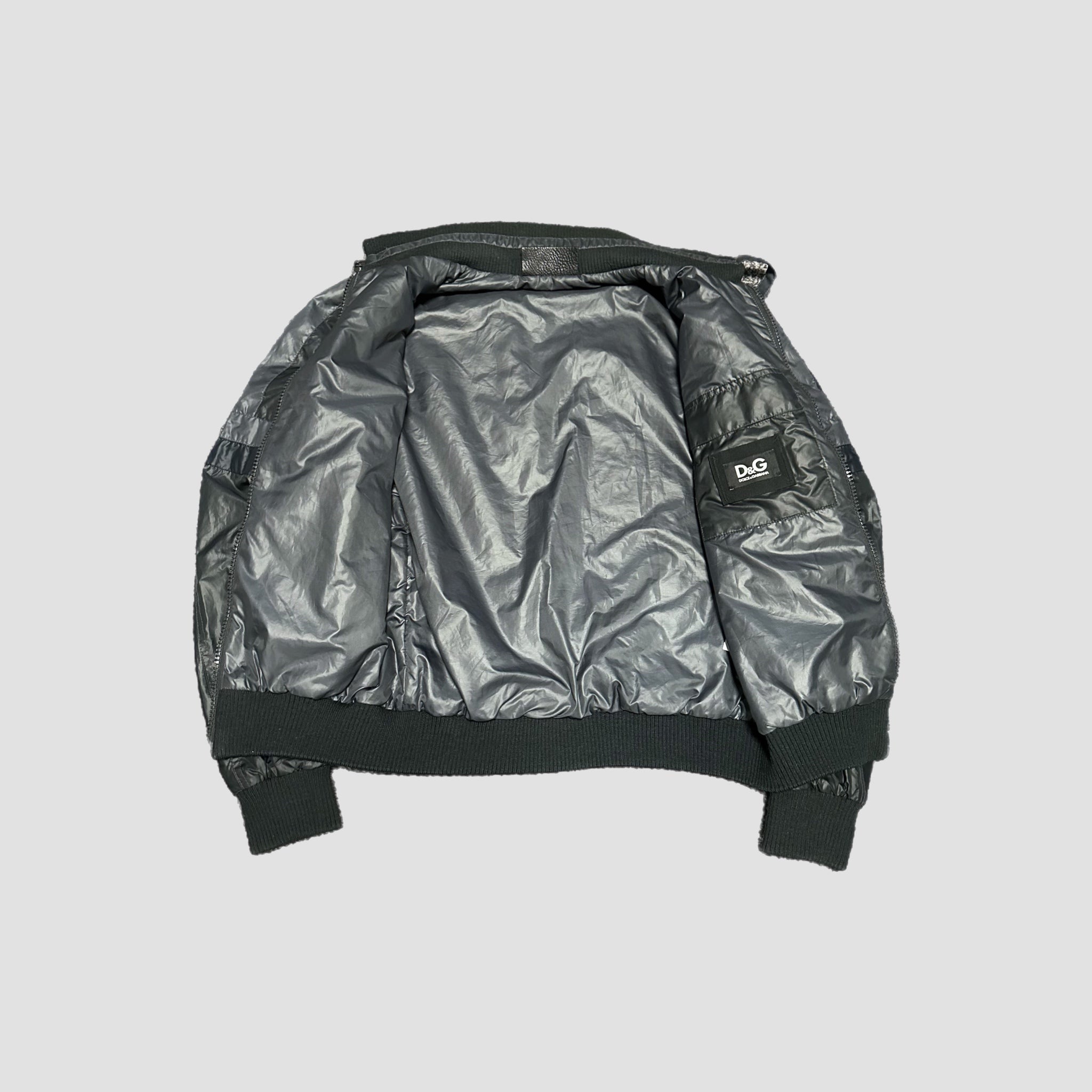 D&G Light Puffer Bomber Jacket Original Allure