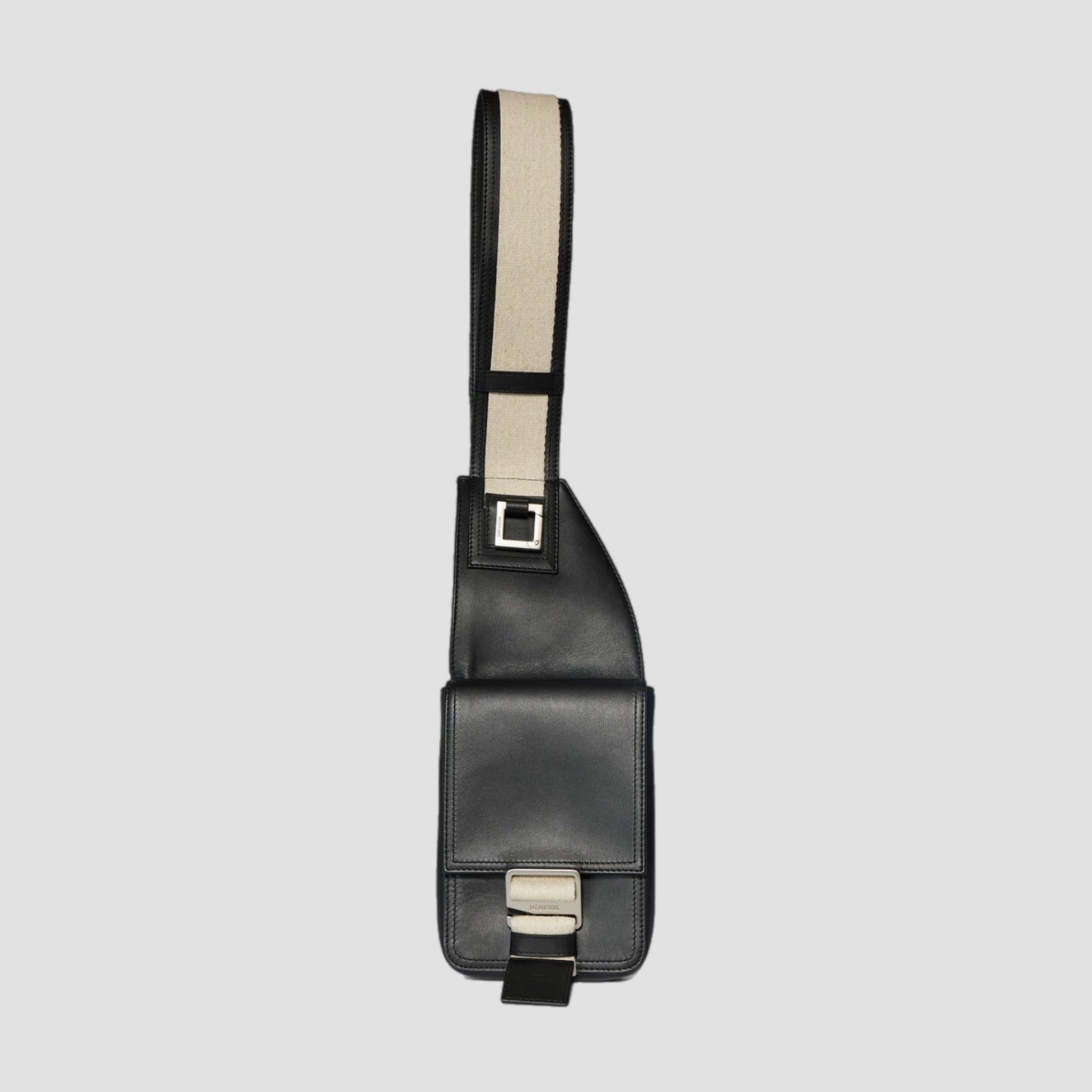 Jacquemus La Banane Cuerda Side Bag Black