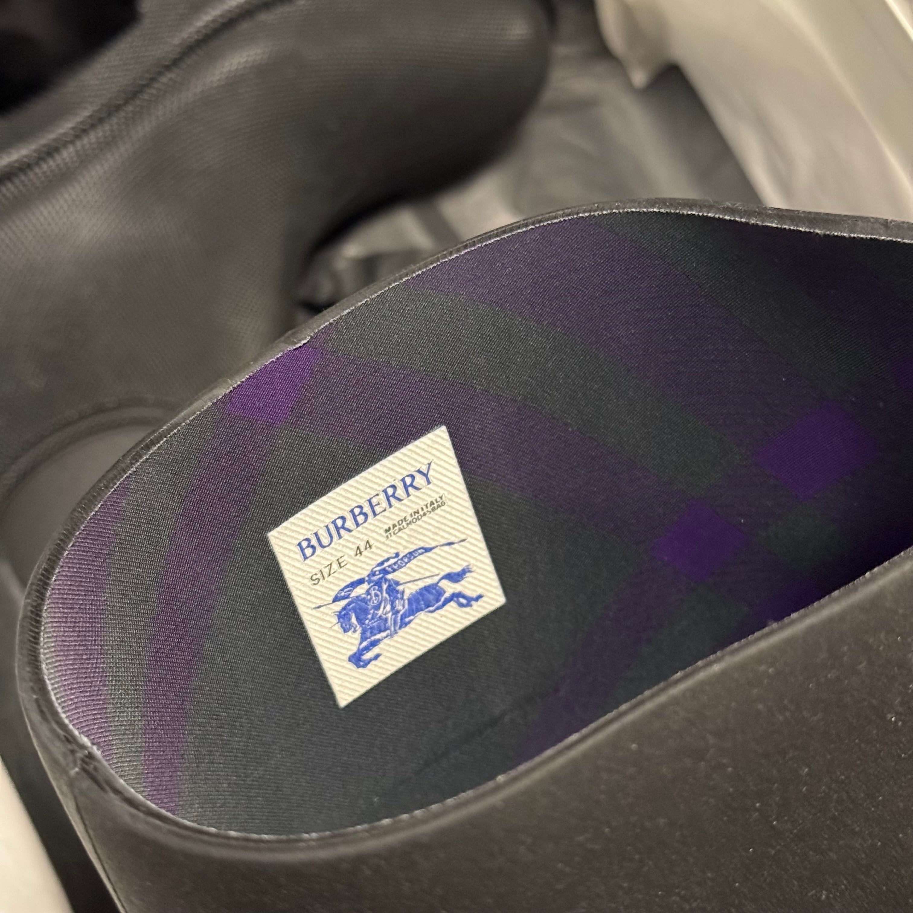 Burberry Rubber Marsh High Boots Black