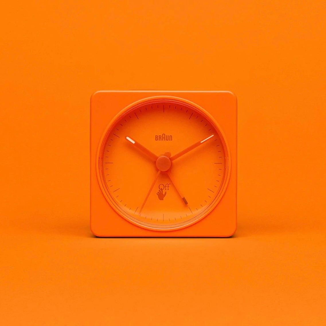 Off-White™ x Braun Limited Edition Classic Travel Analogue Alarm Clock