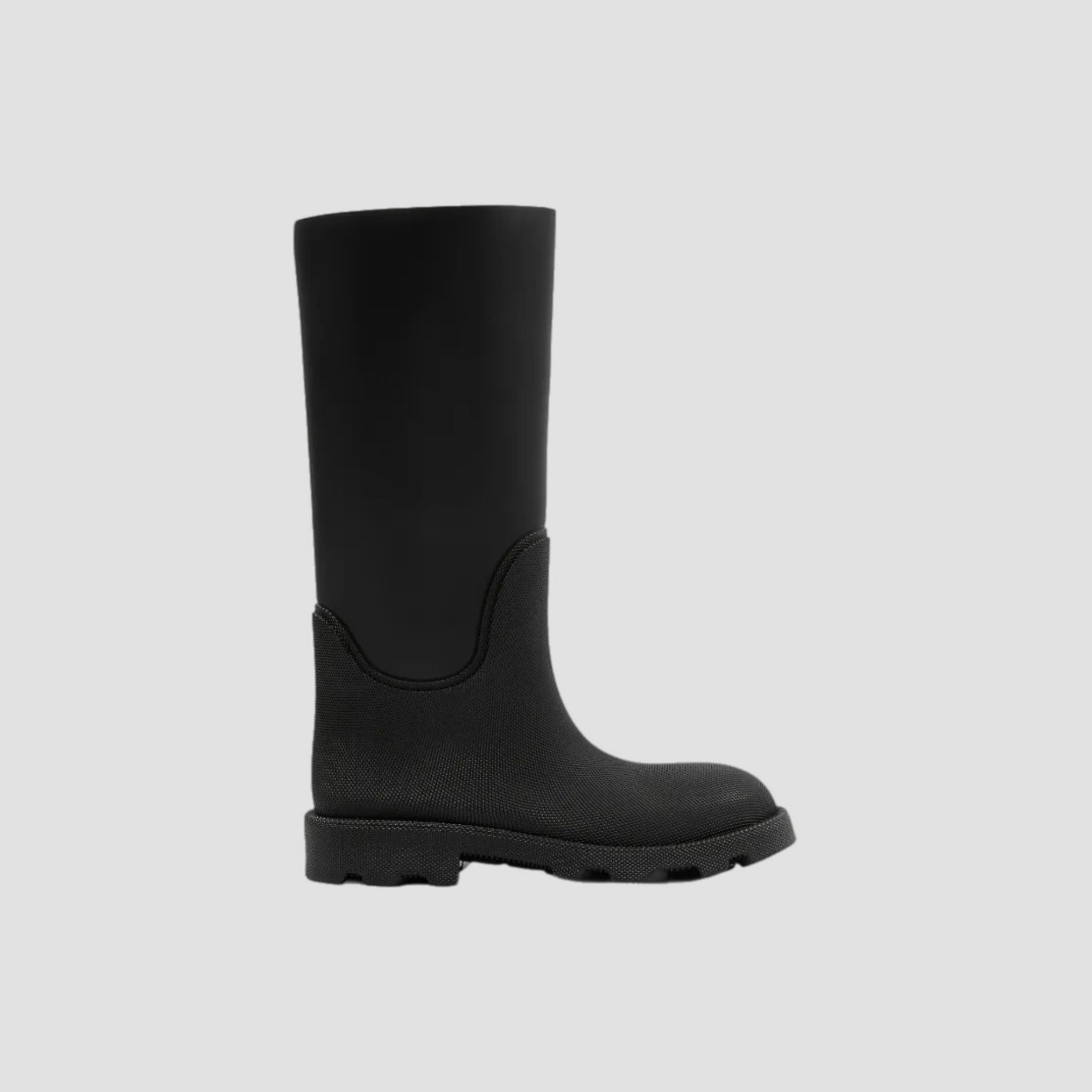 Burberry Rubber Marsh High Boots Black