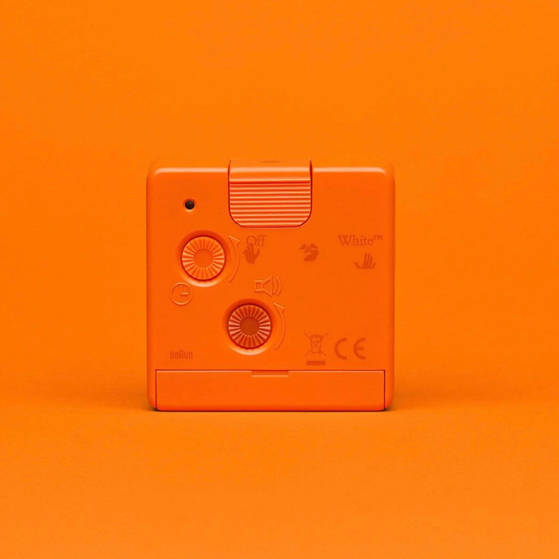 Off-White™ x Braun Limited Edition Classic Travel Analogue Alarm Clock