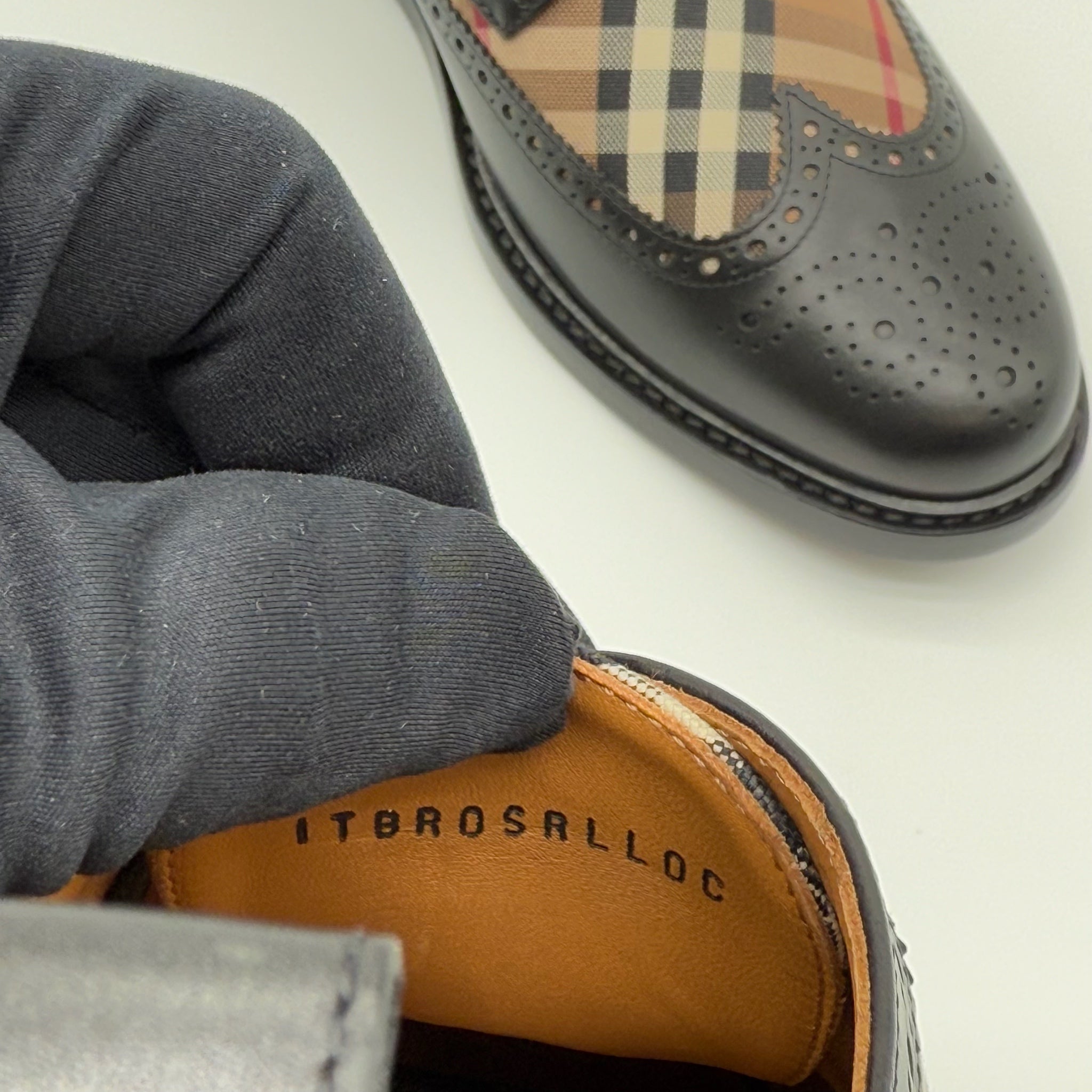 Burberry New Arndale Heritage Check Brogues