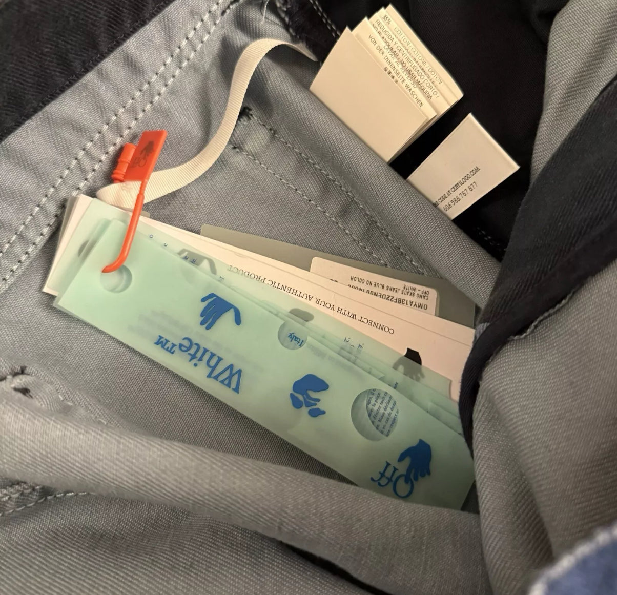 Off-White Camo Skate Jeans