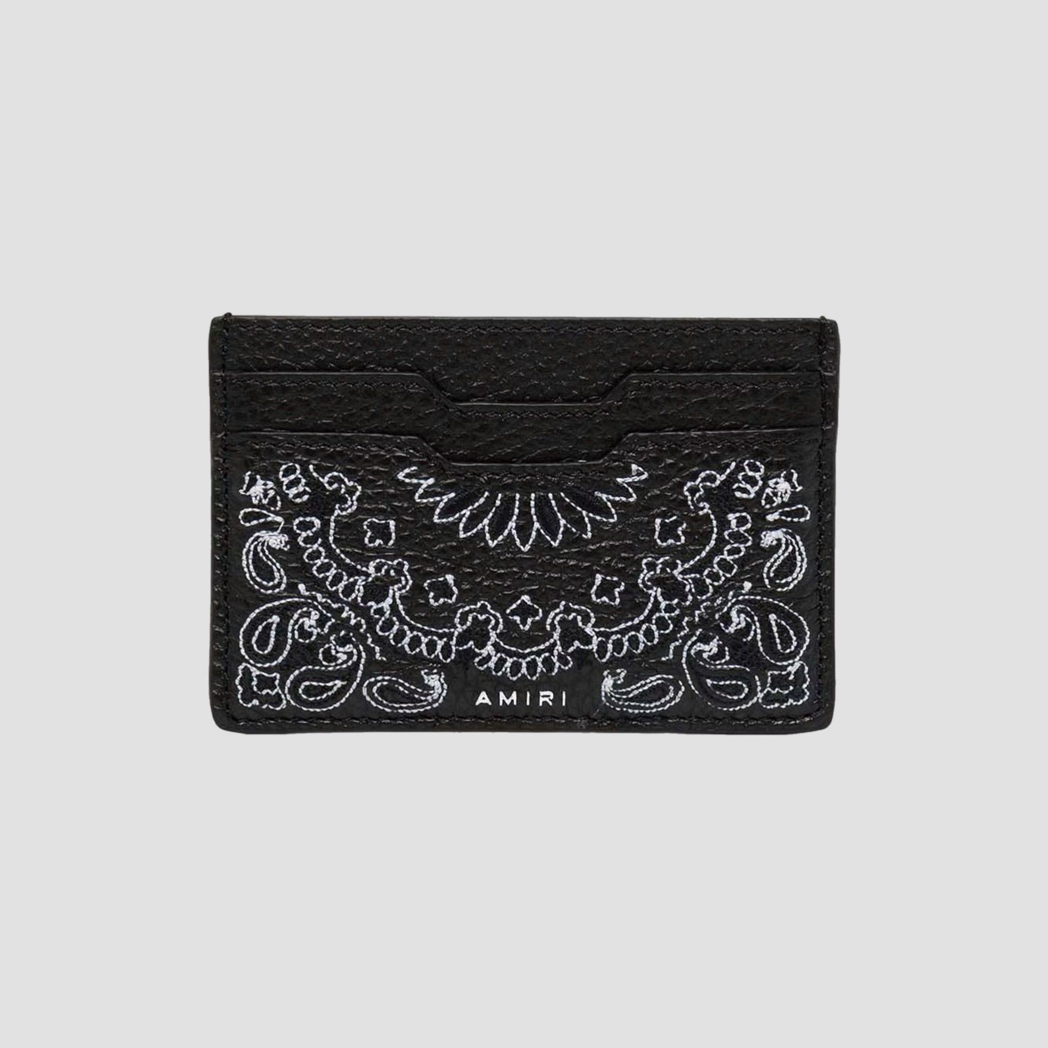 Amiri Bandana Card Holder Wallet
