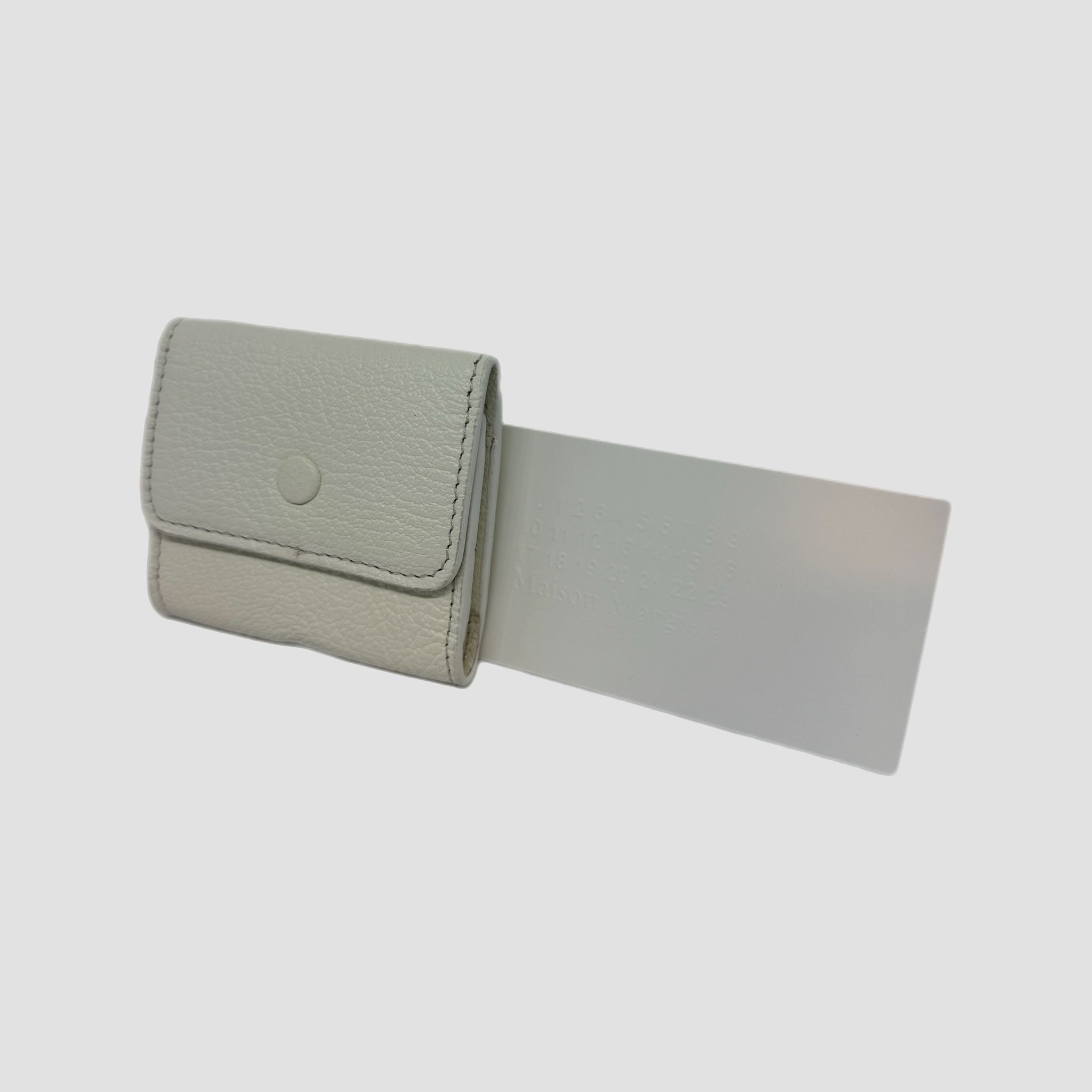 Maison Margiela Strapped Airpods Pro Case White