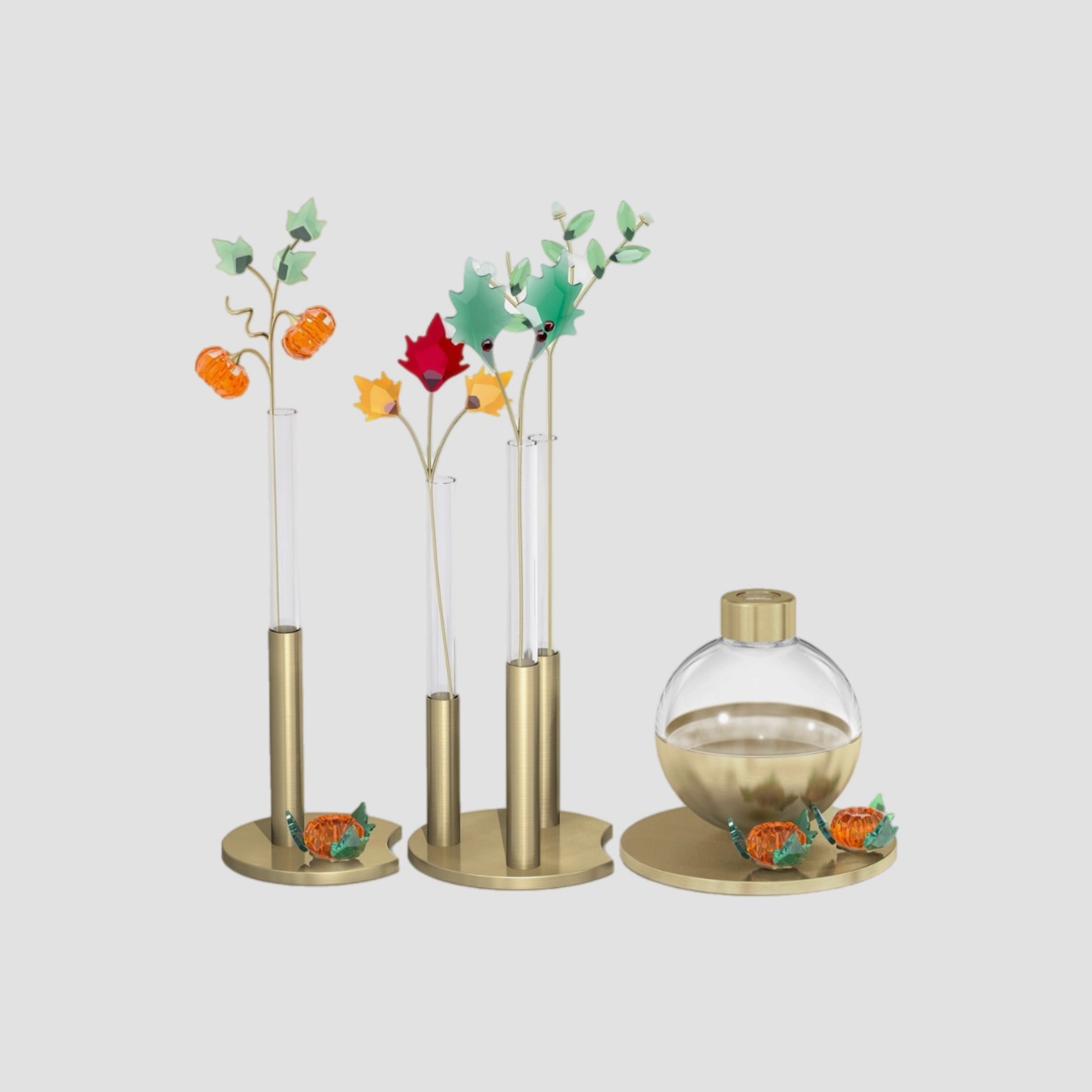 Swarovski Garden Tales Holly Leaves Ornament