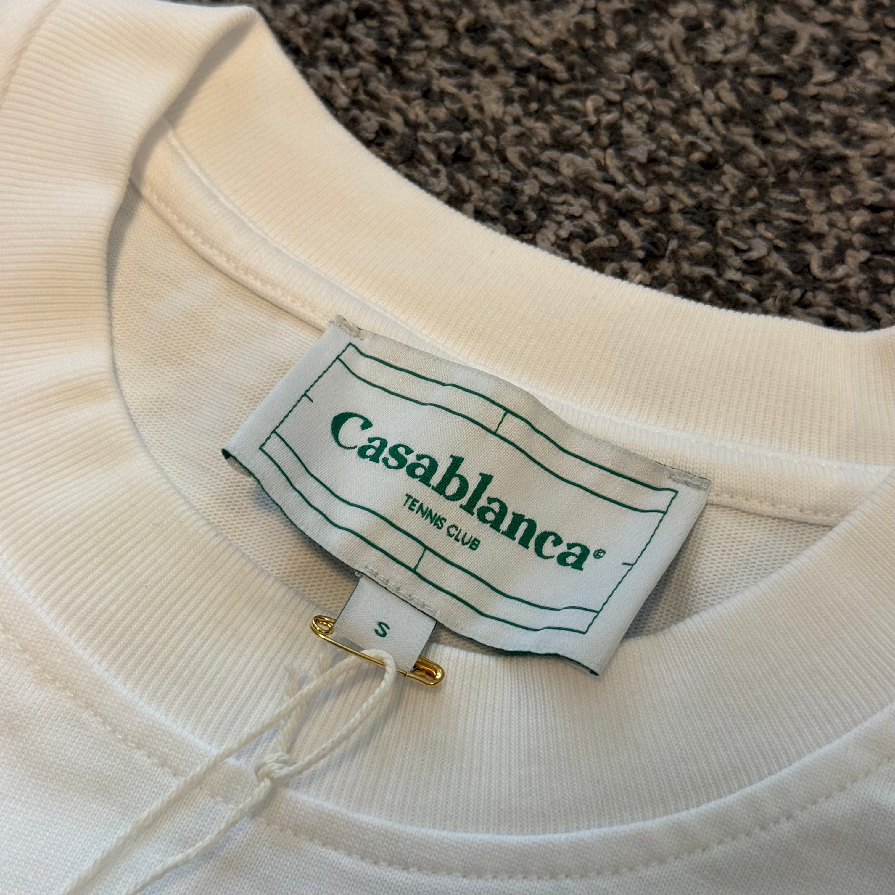 Casablanca Leaning Column Printed T Shirt