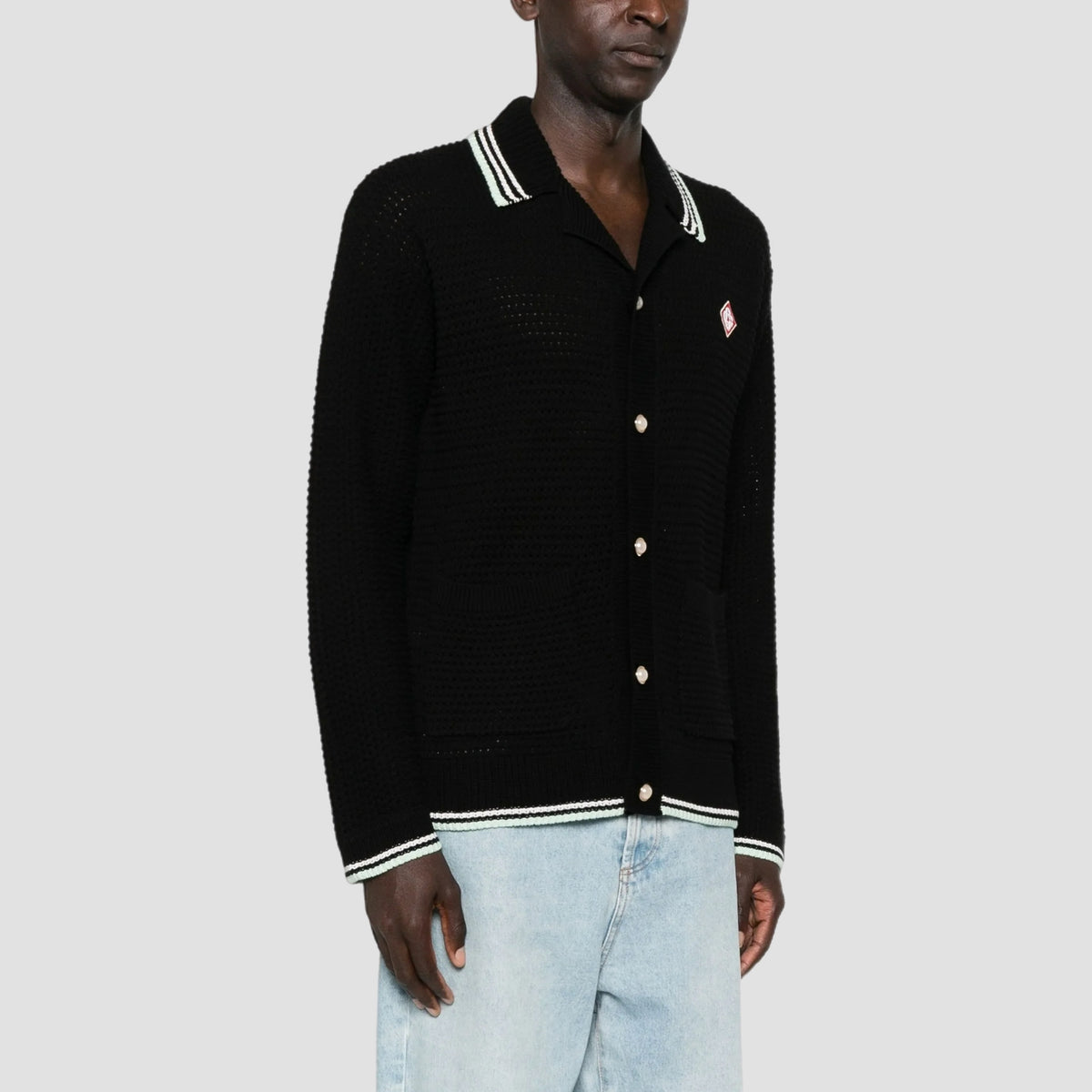 Casablanca Crochet LS Shirt