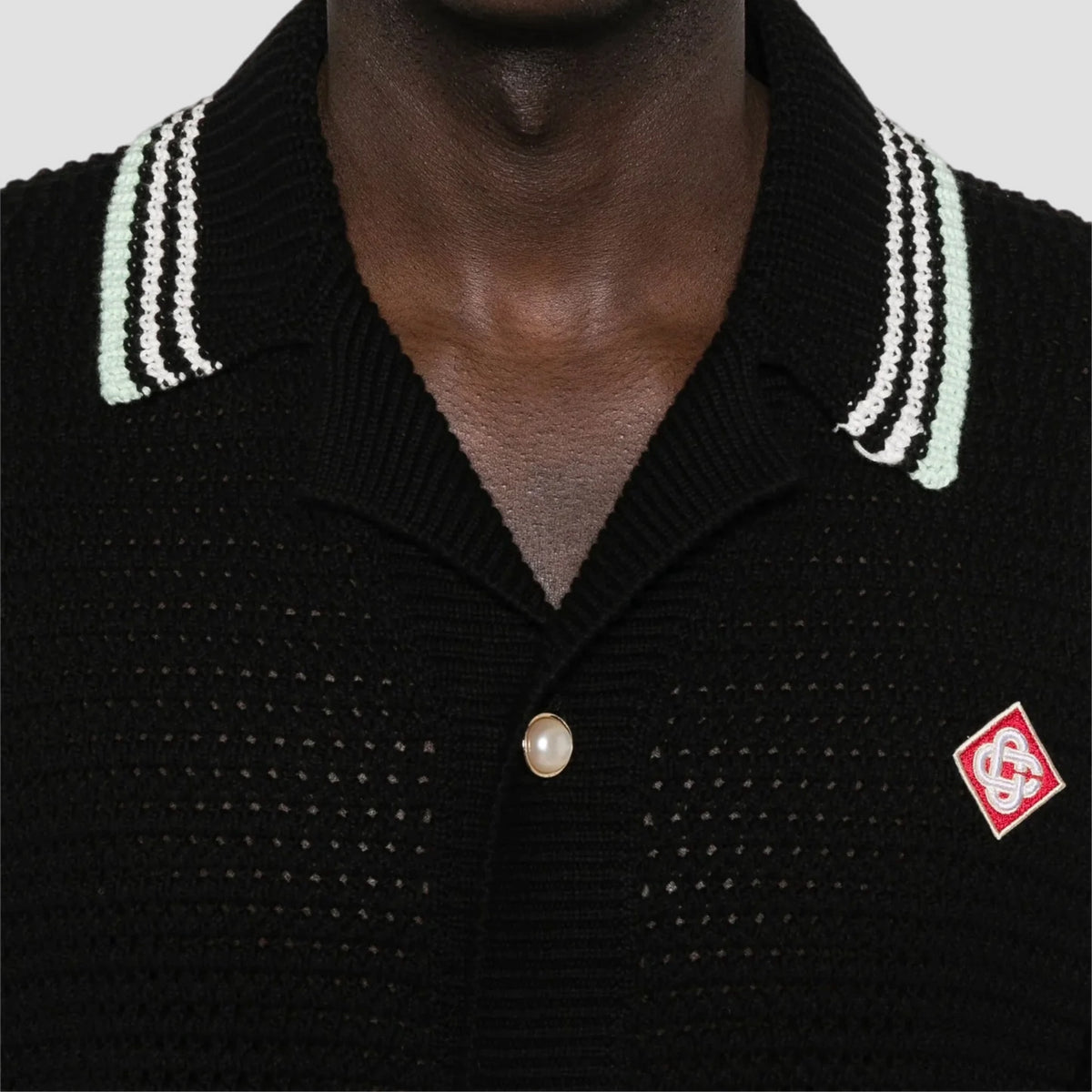 Casablanca Crochet LS Shirt