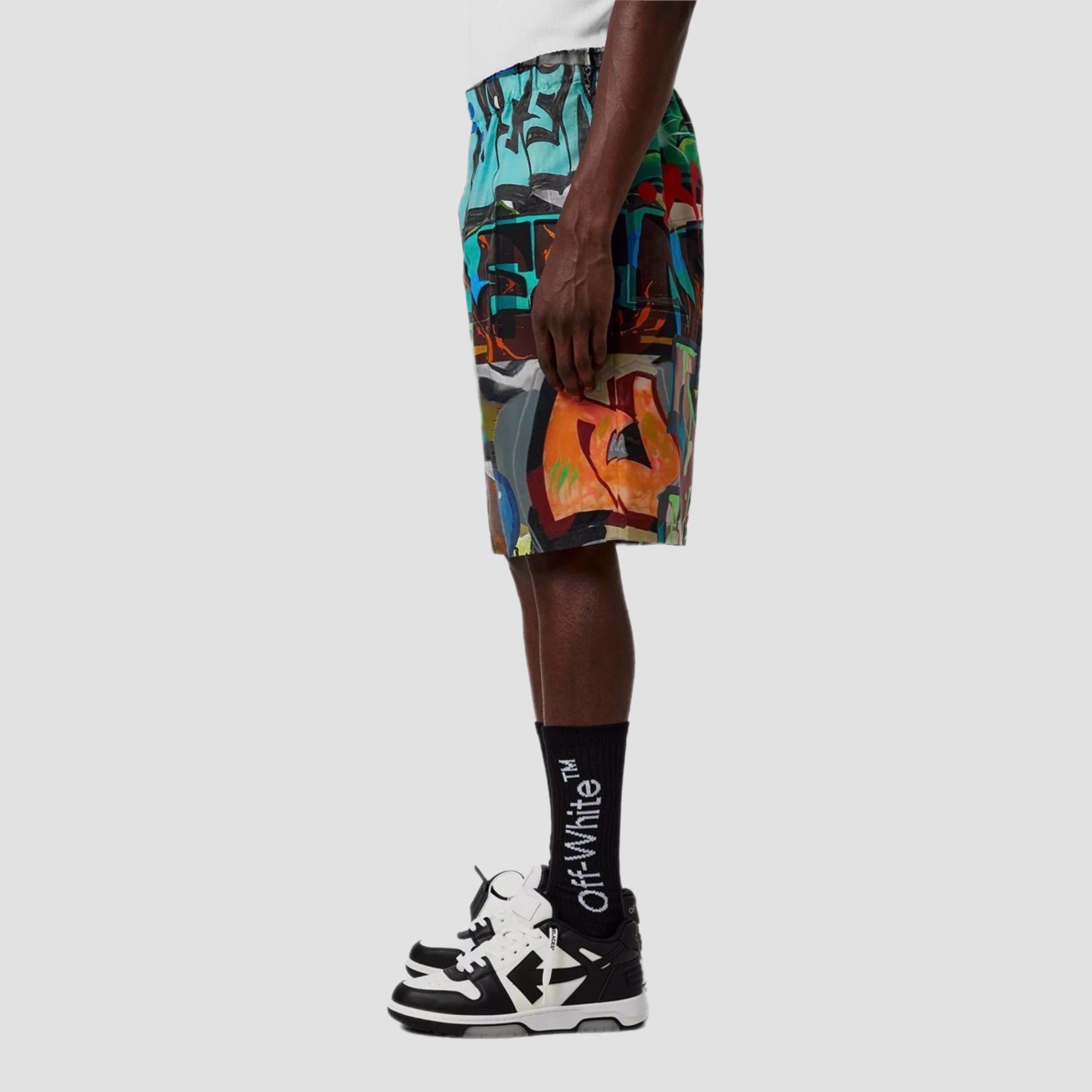 Off-White Graffiti Shorts