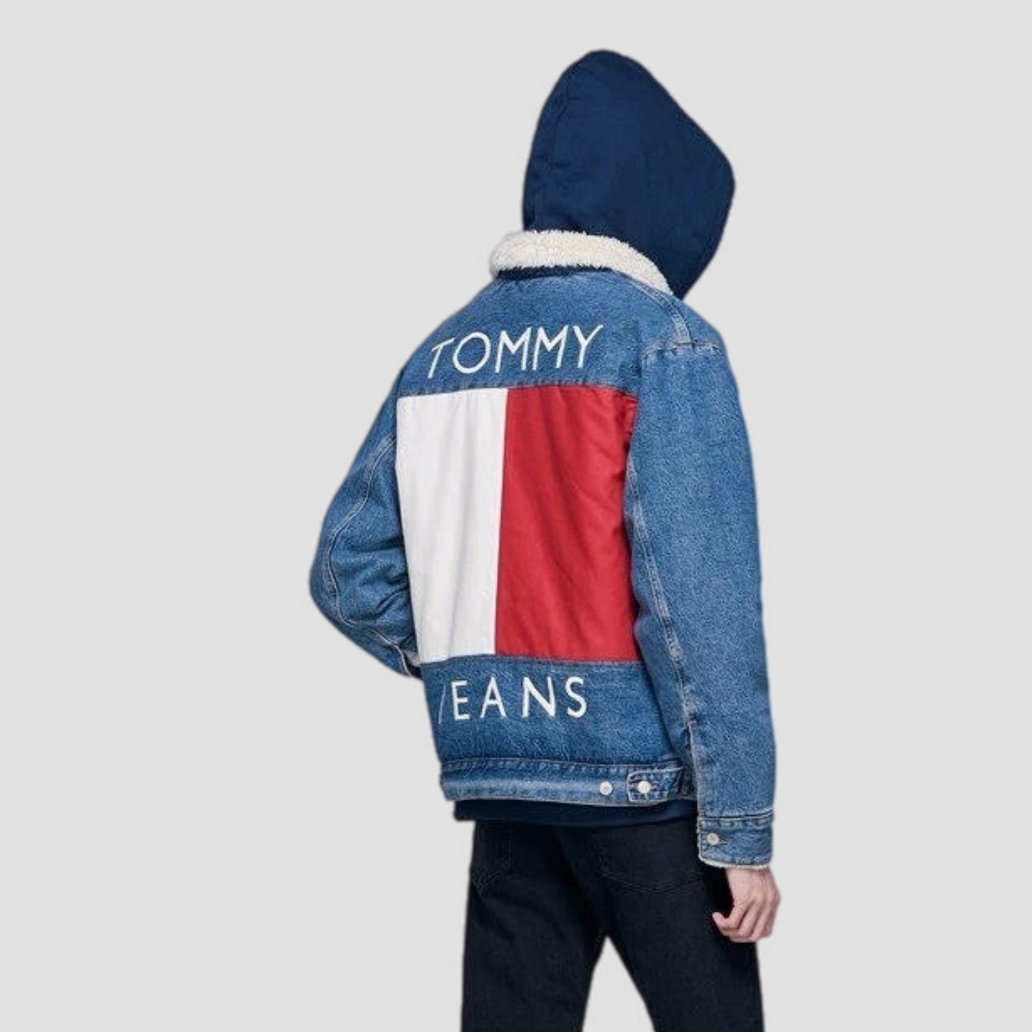 Tommy Jeans ‘Archivr’ Sherpa Denim Jacket