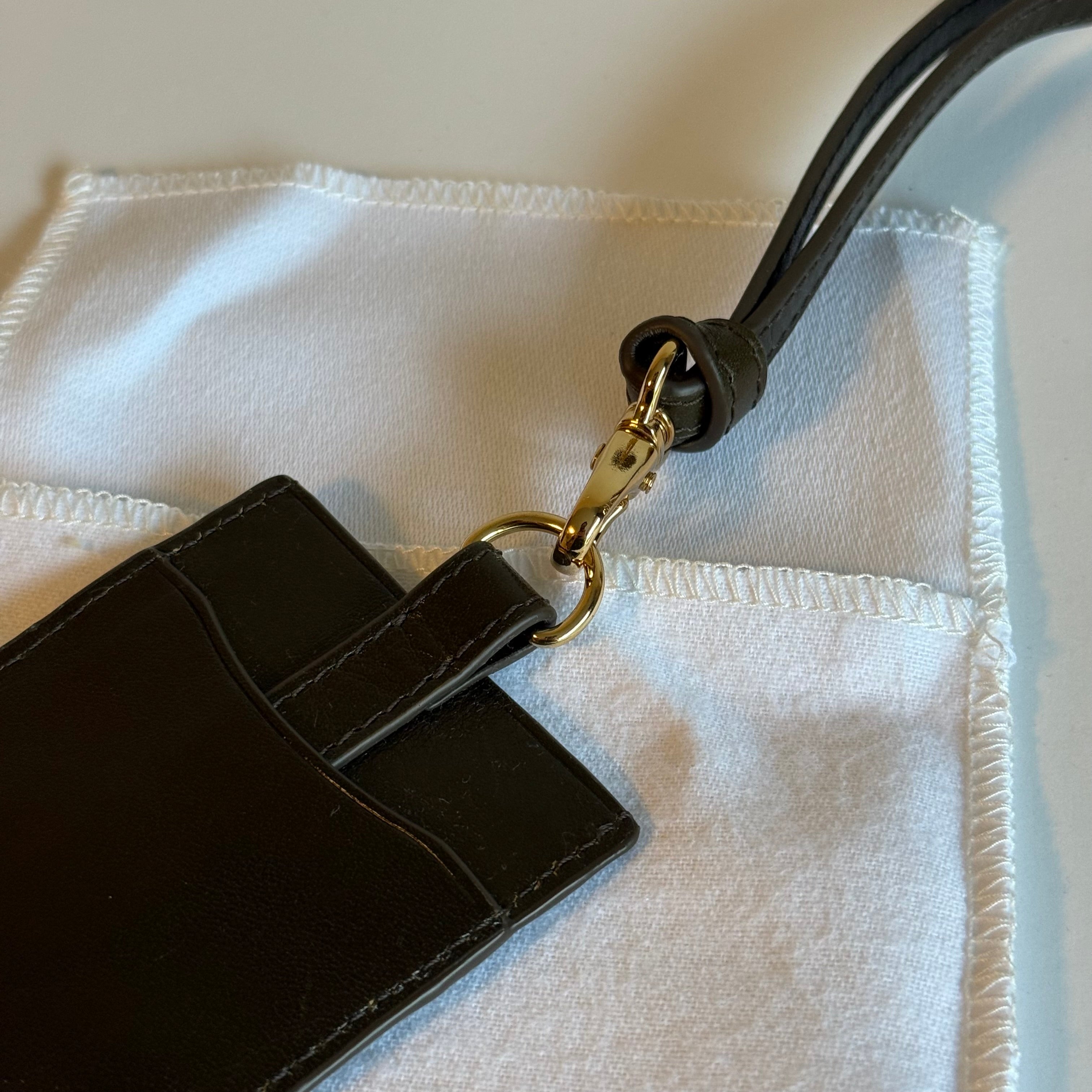Aime Leon Dore Debossed Logo Leather Card Holder