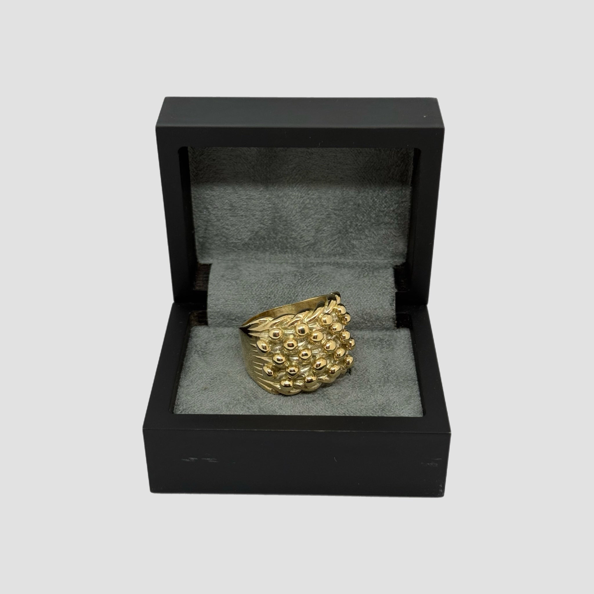 9ct 5 Row Keeper Ring
