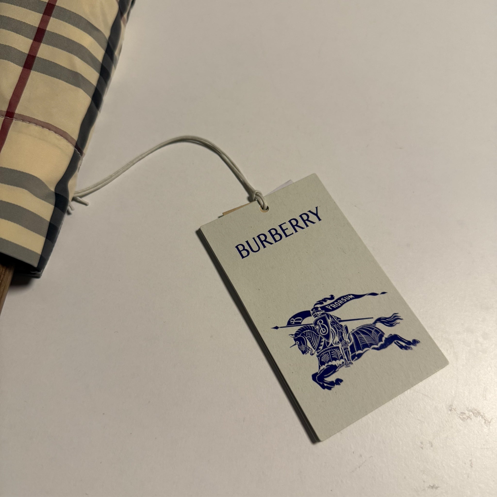 Burberry Check Folding Umbrella