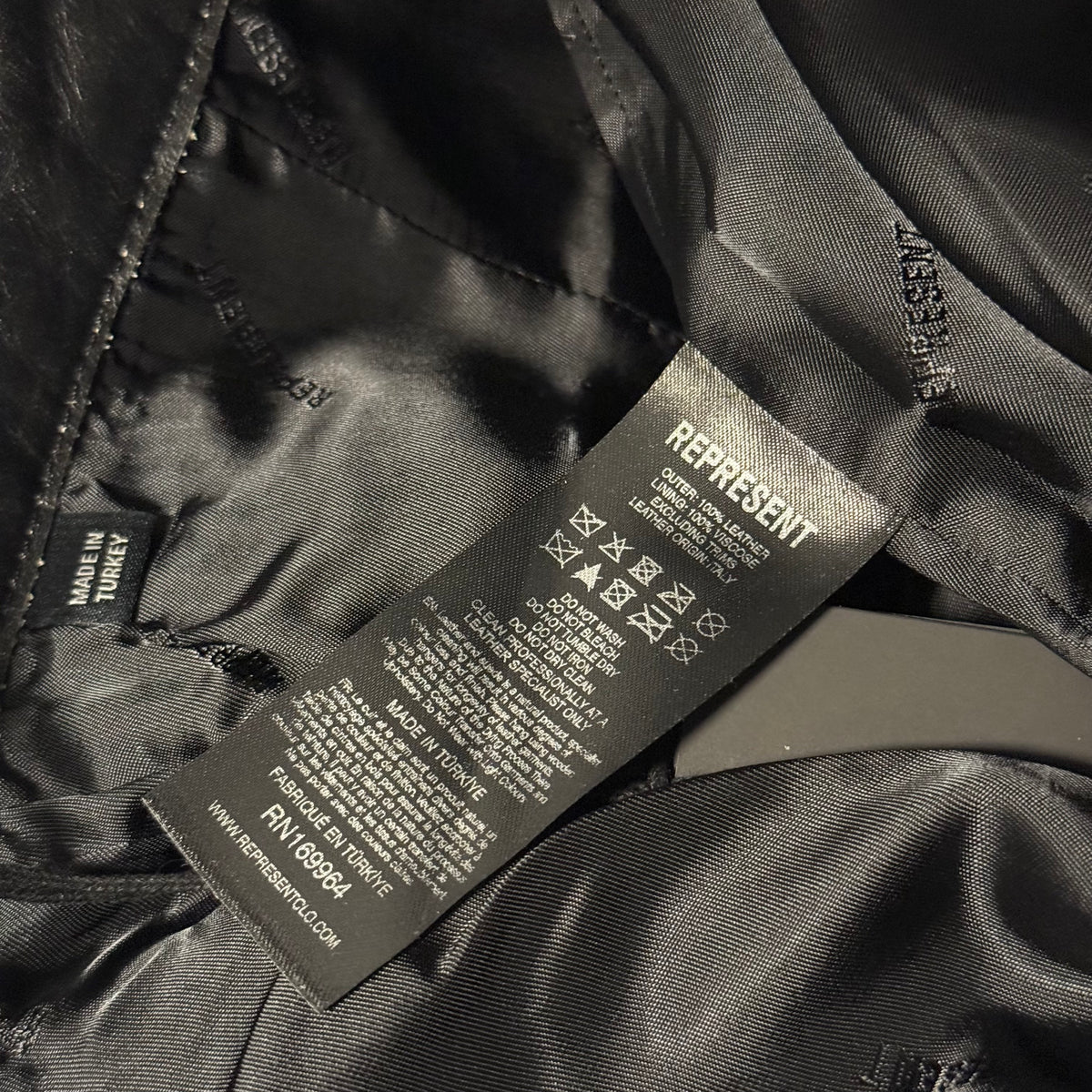 Represent Leather Trousers