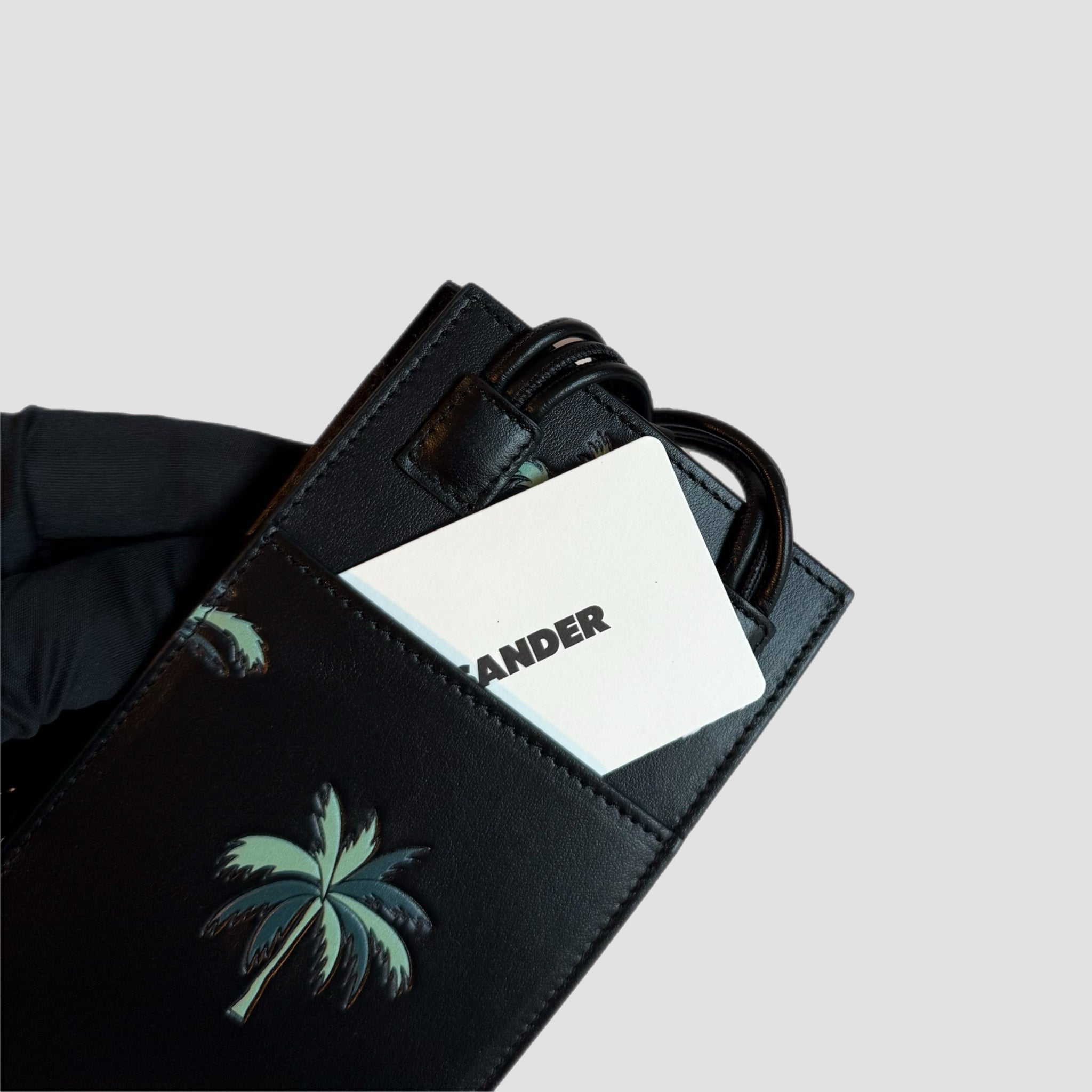 Jil Sander Tangle Pouch Black