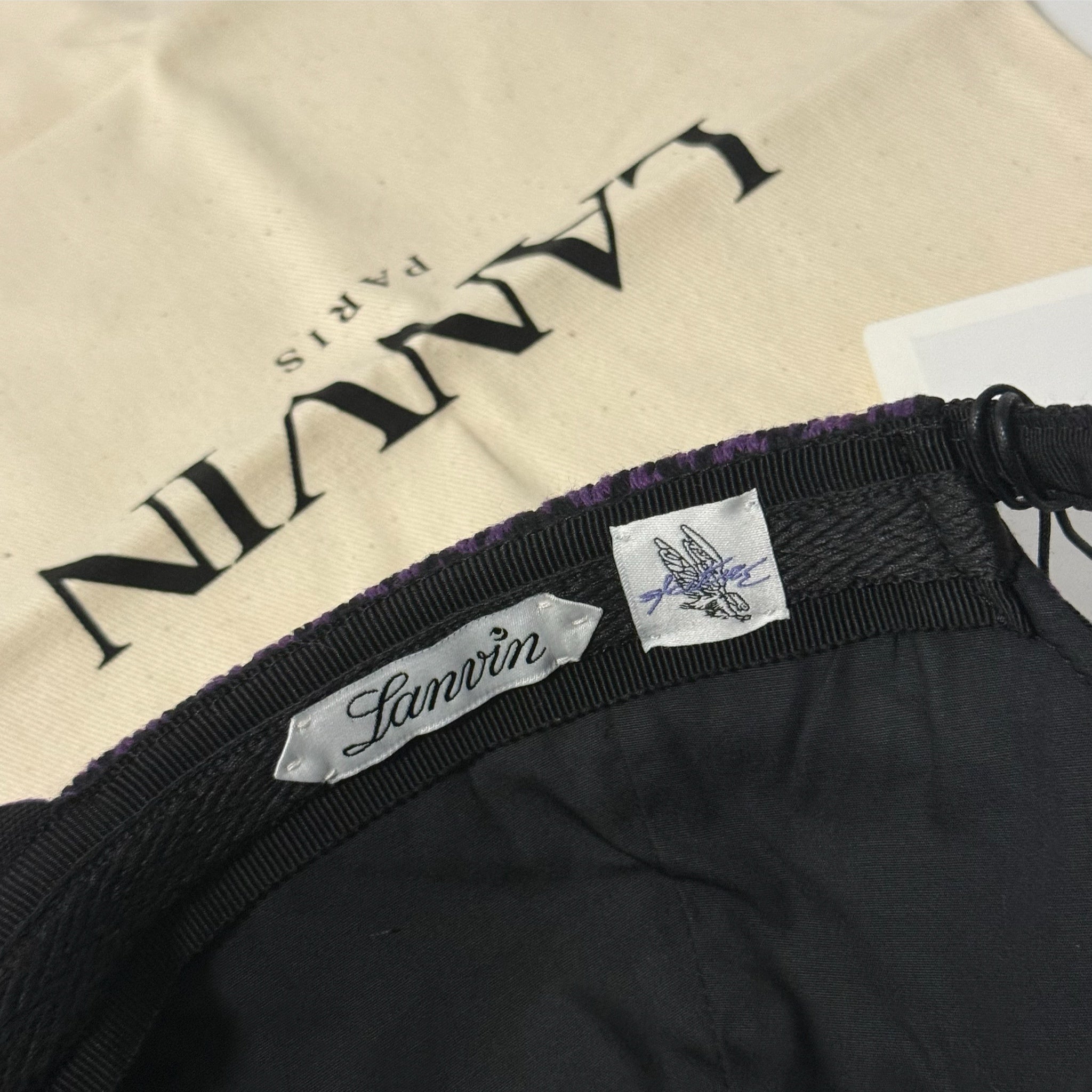 Lanvin X Future Curb Cotton Cap