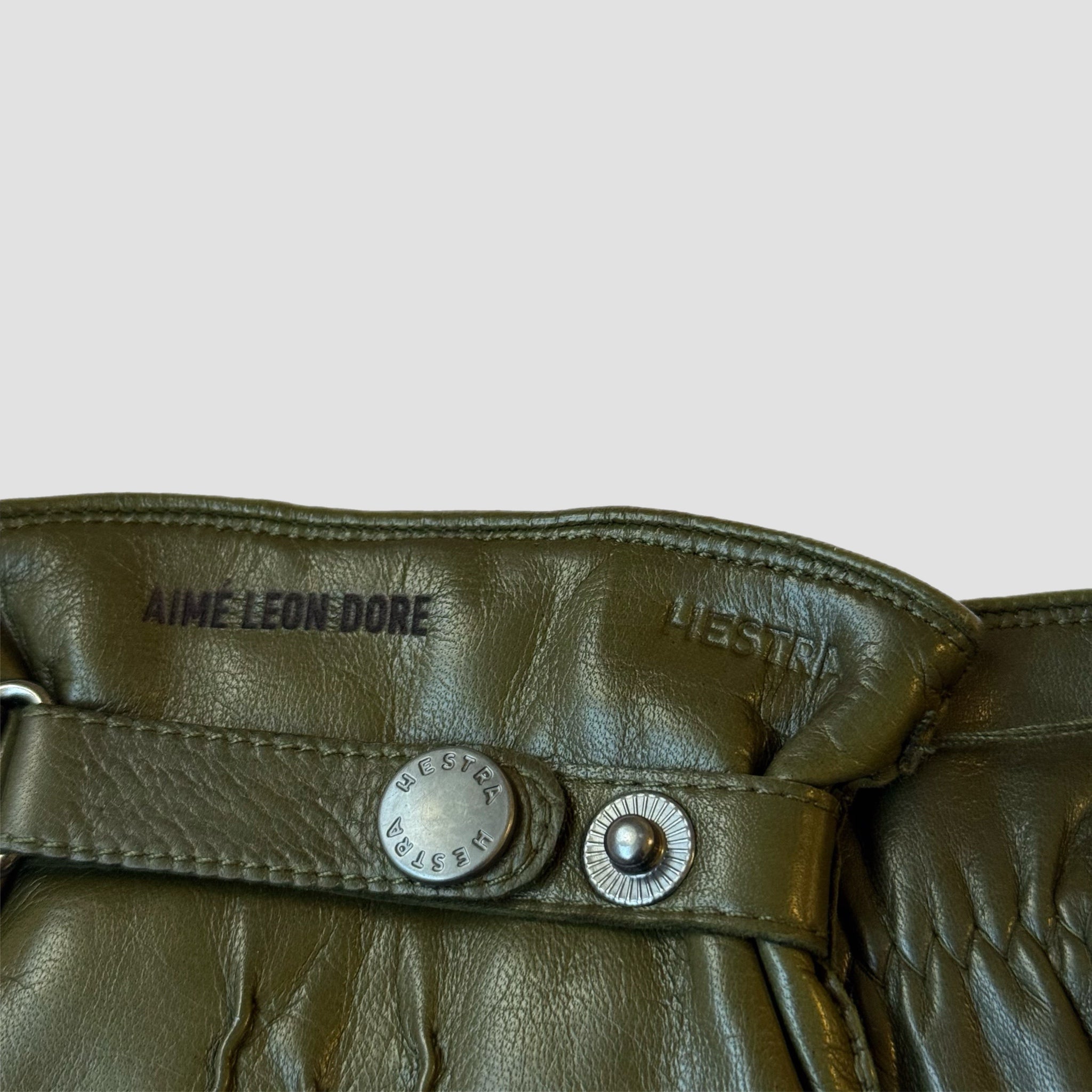 Aime Leon Dore Jake Gloves Loden Green