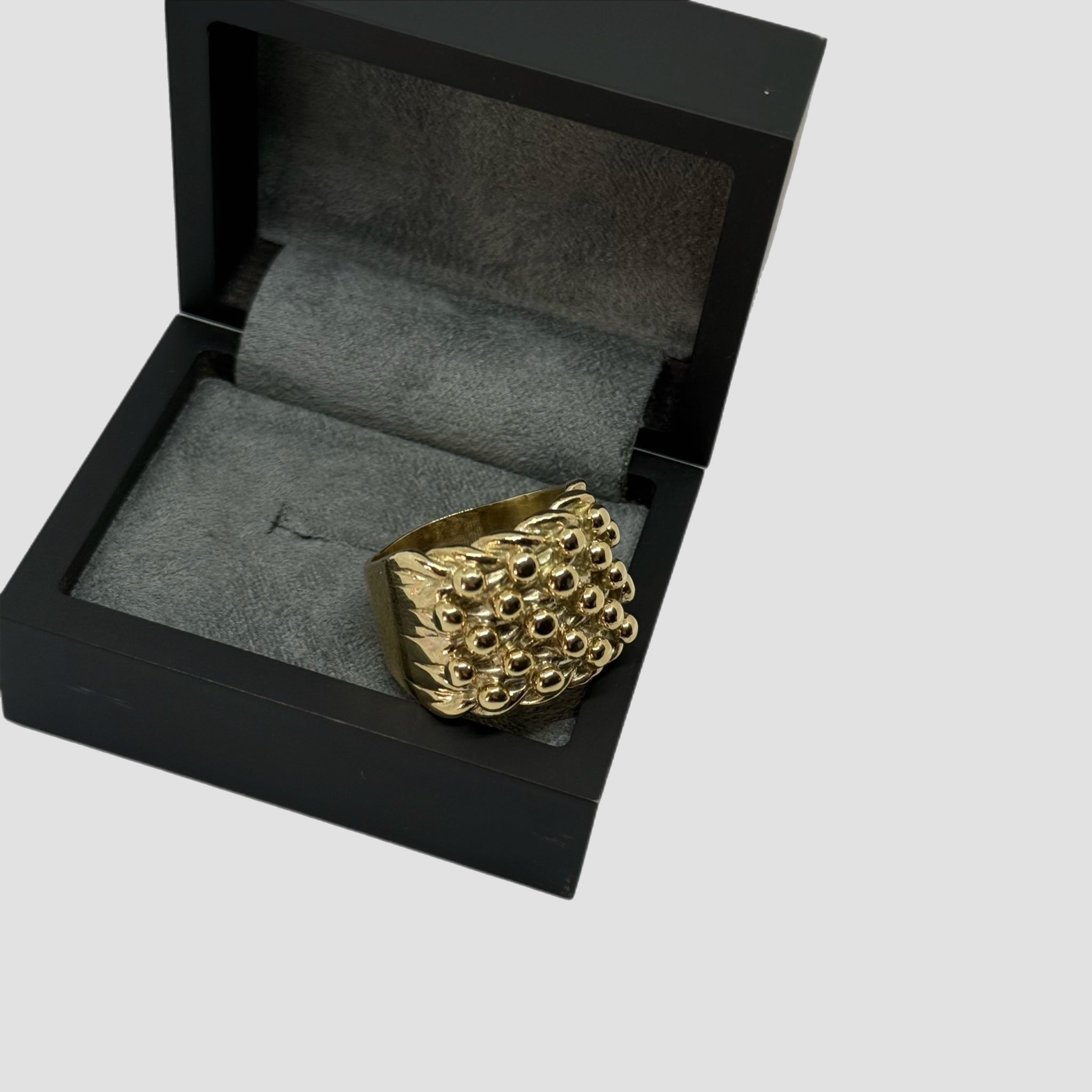 9ct 5 Row Keeper Ring