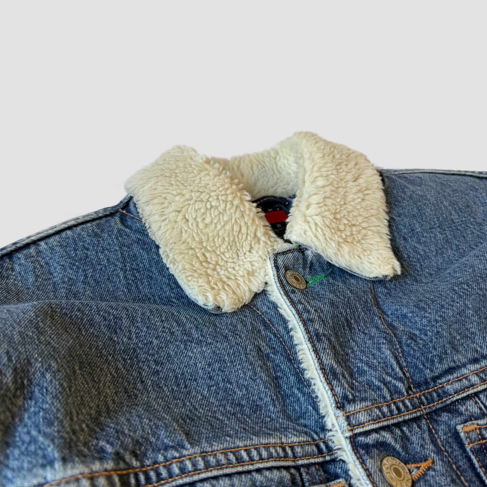 Tommy Jeans ‘Archivr’ Sherpa Denim Jacket