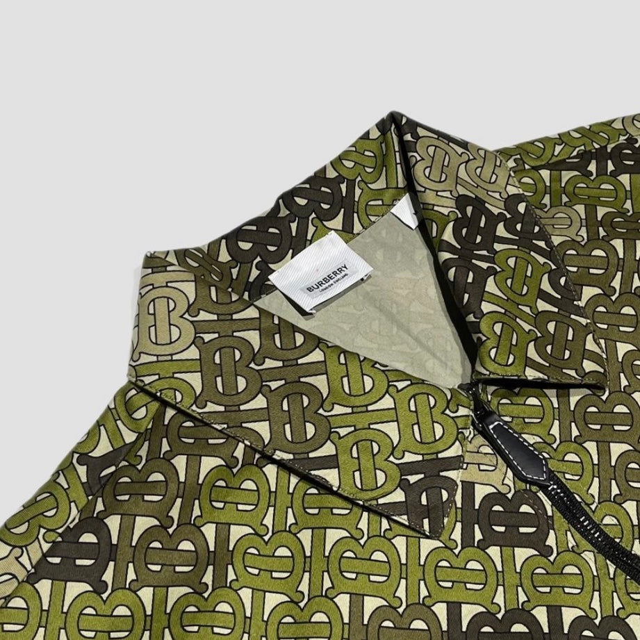 Burberry TB Monogram Camouflage Shirt Original Allure