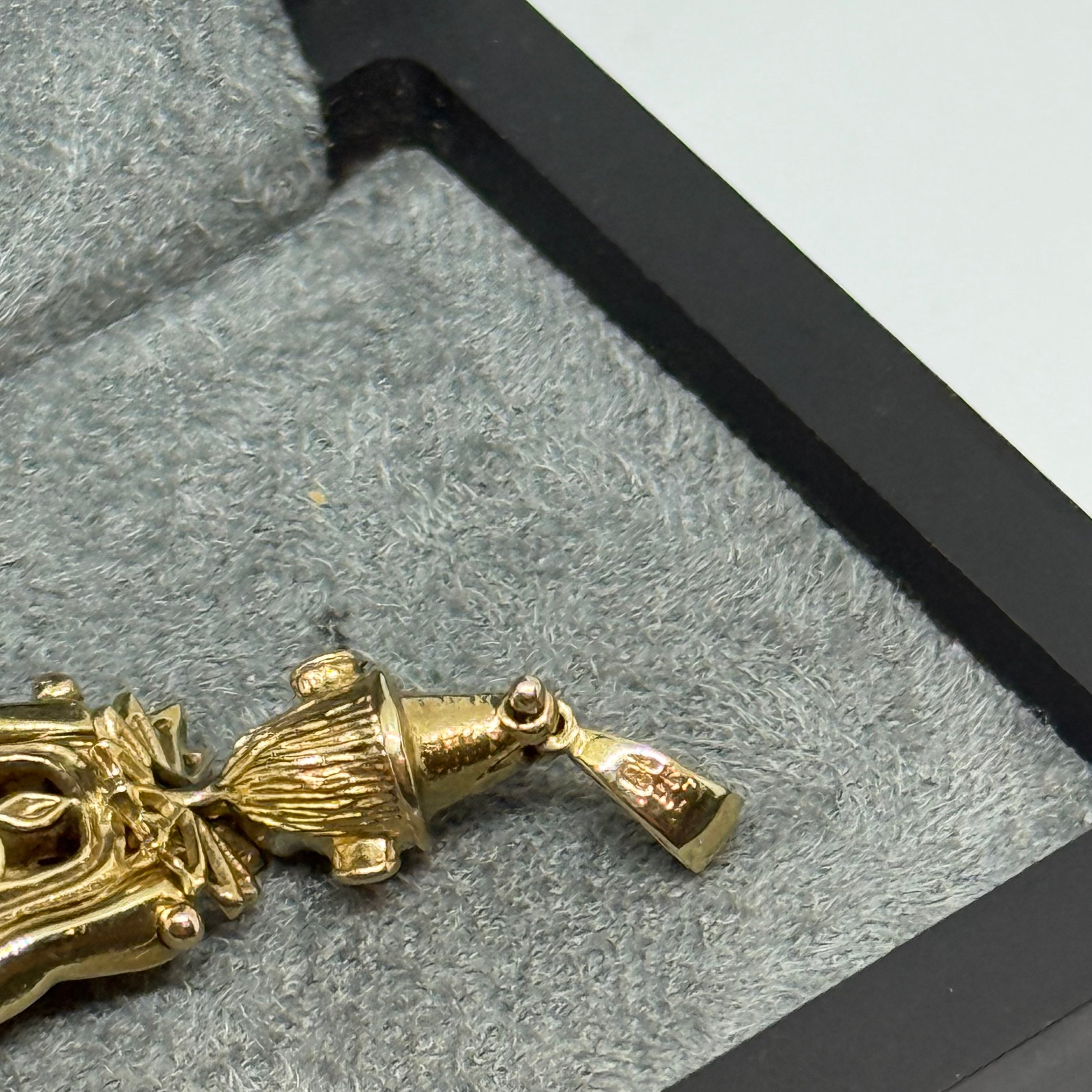 9ct Clown Pendant Charm