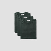 CDLP Lyocell Crew Neck Army Green T-Shirt (3 Pack)