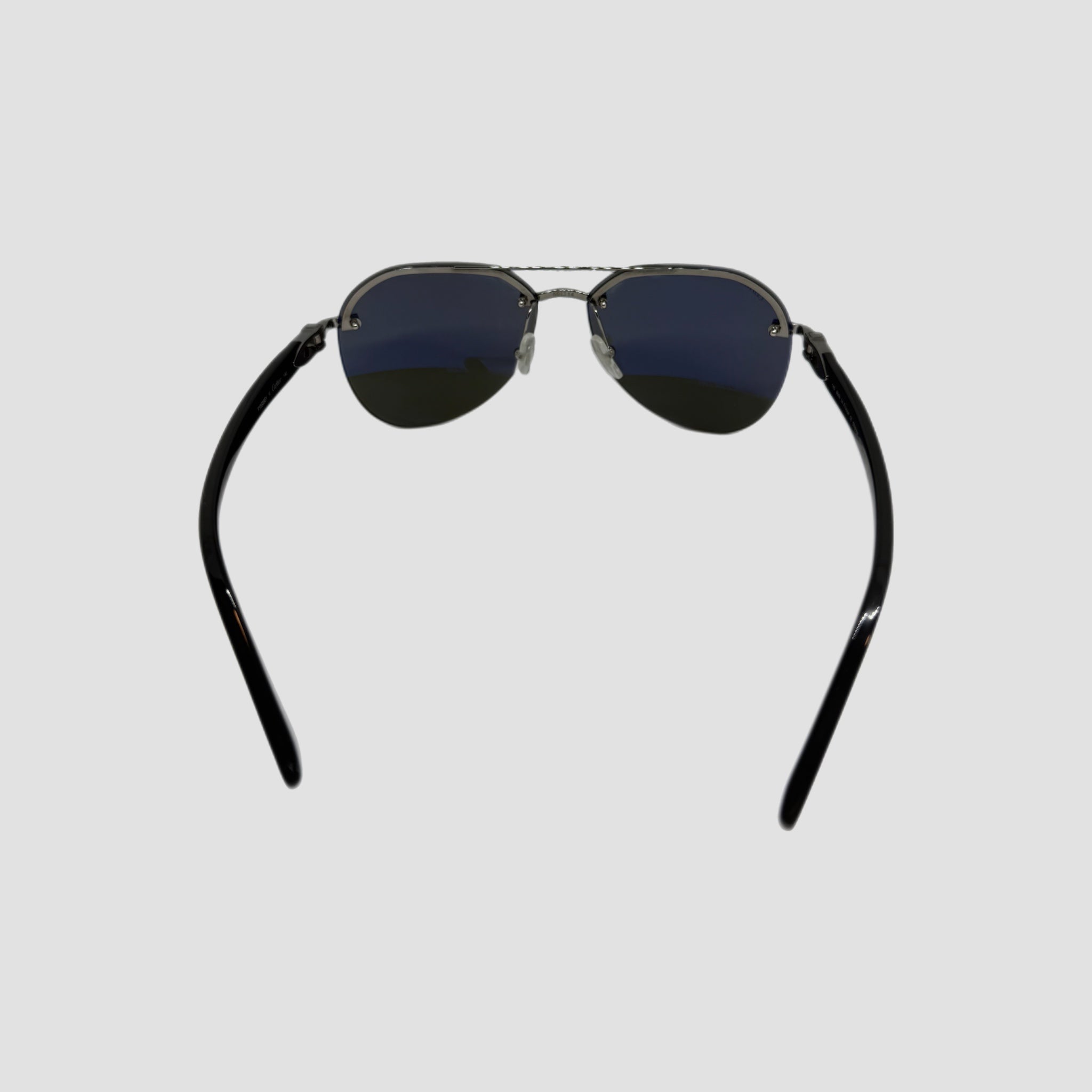 Mens Cartier Frameless Aviator Sunglasses