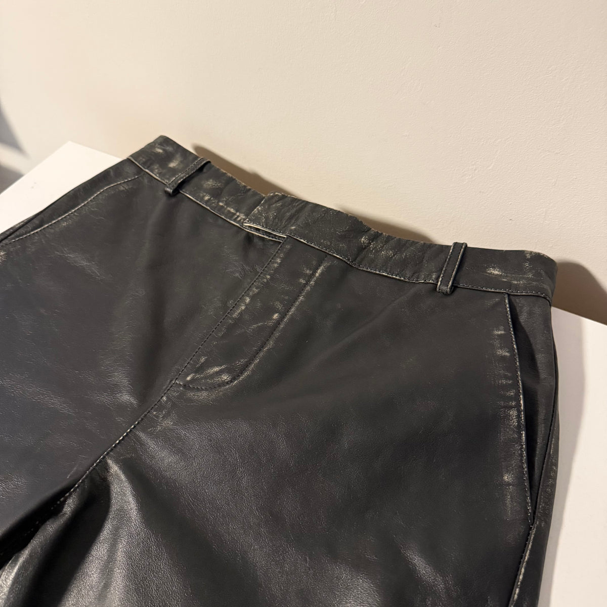 Represent Leather Trousers