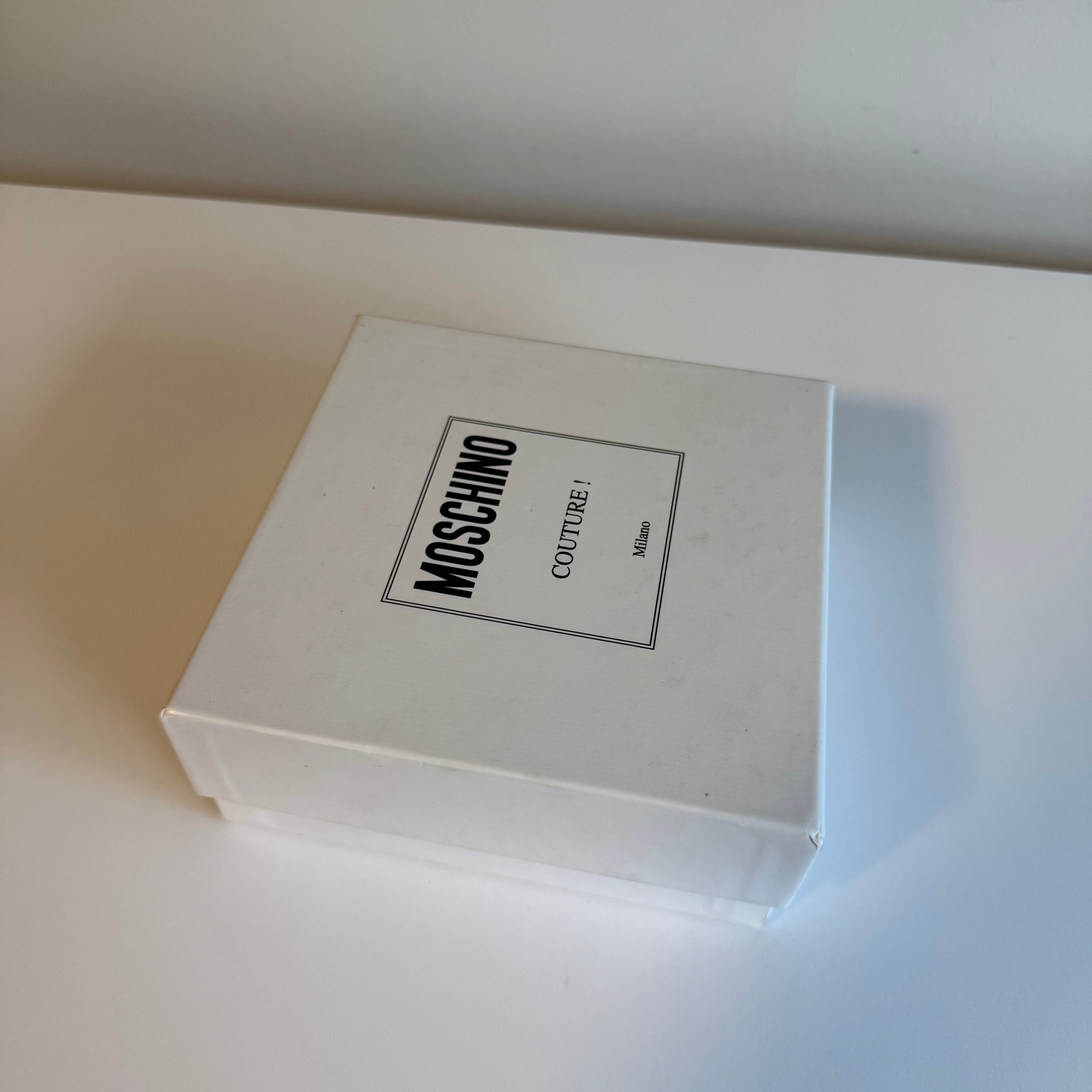 Moschino Leather Belt Size 54