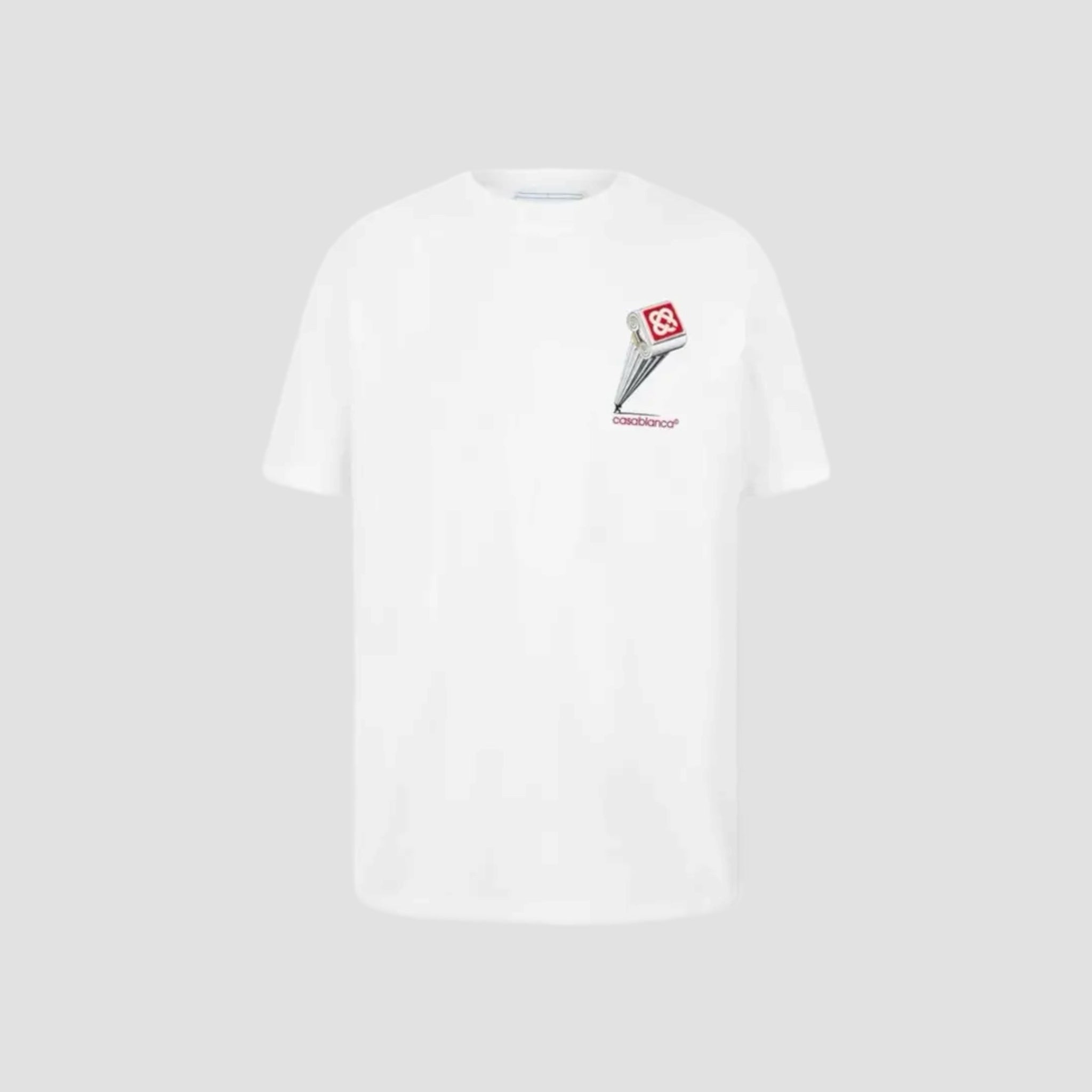 Casablanca Leaning Column Printed T Shirt