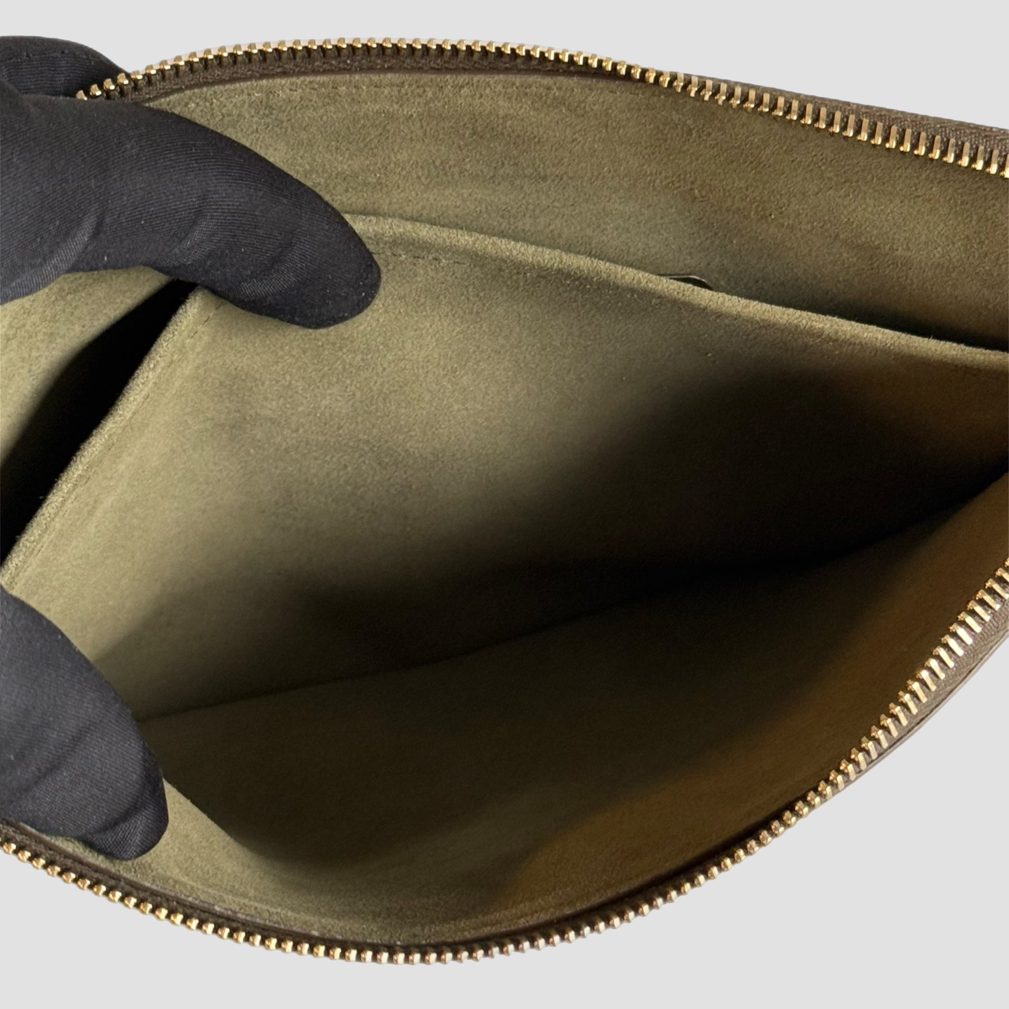 Aime Leon Dore Leather Clutch Pouch
