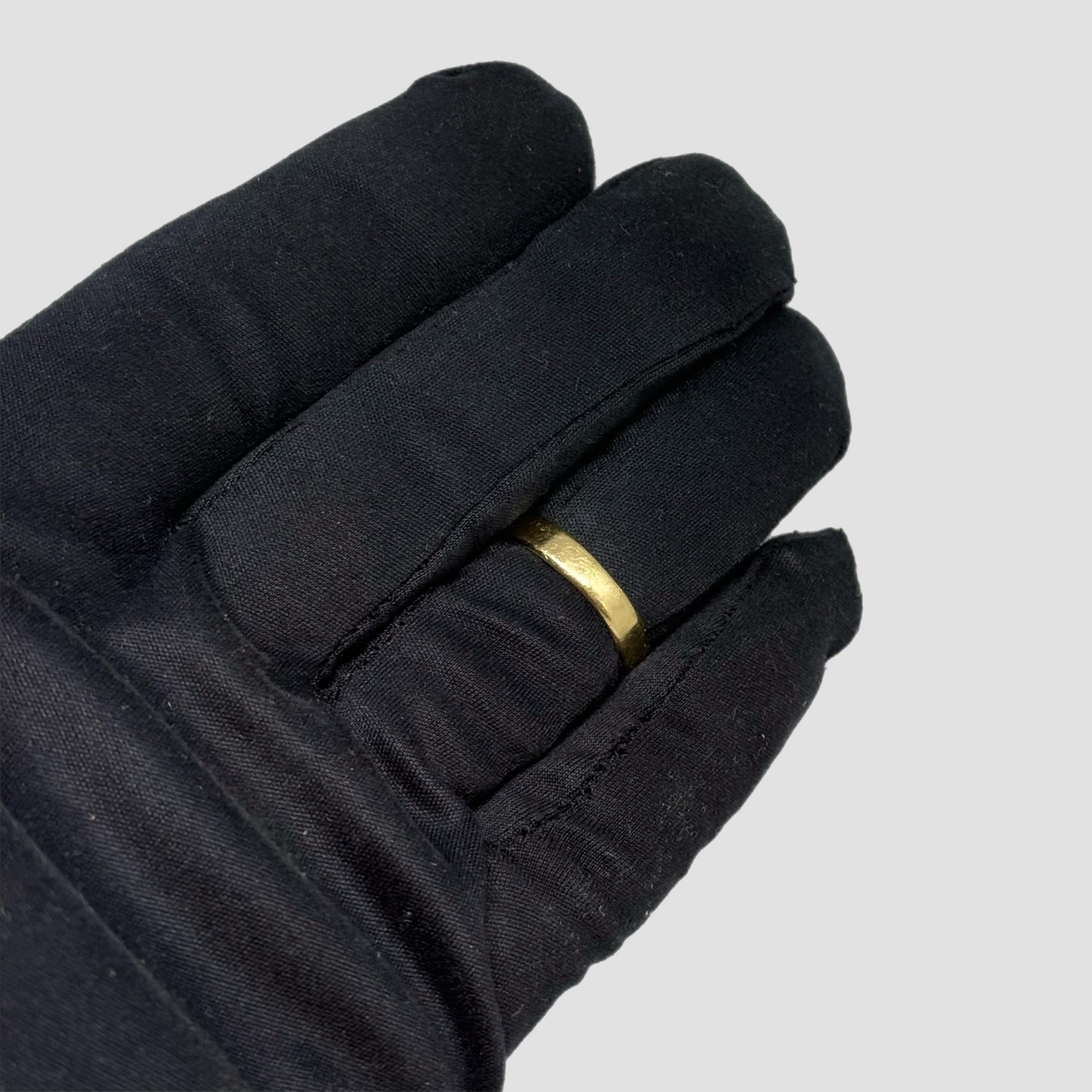 Men's 9ct 4 Row Keeper Ring