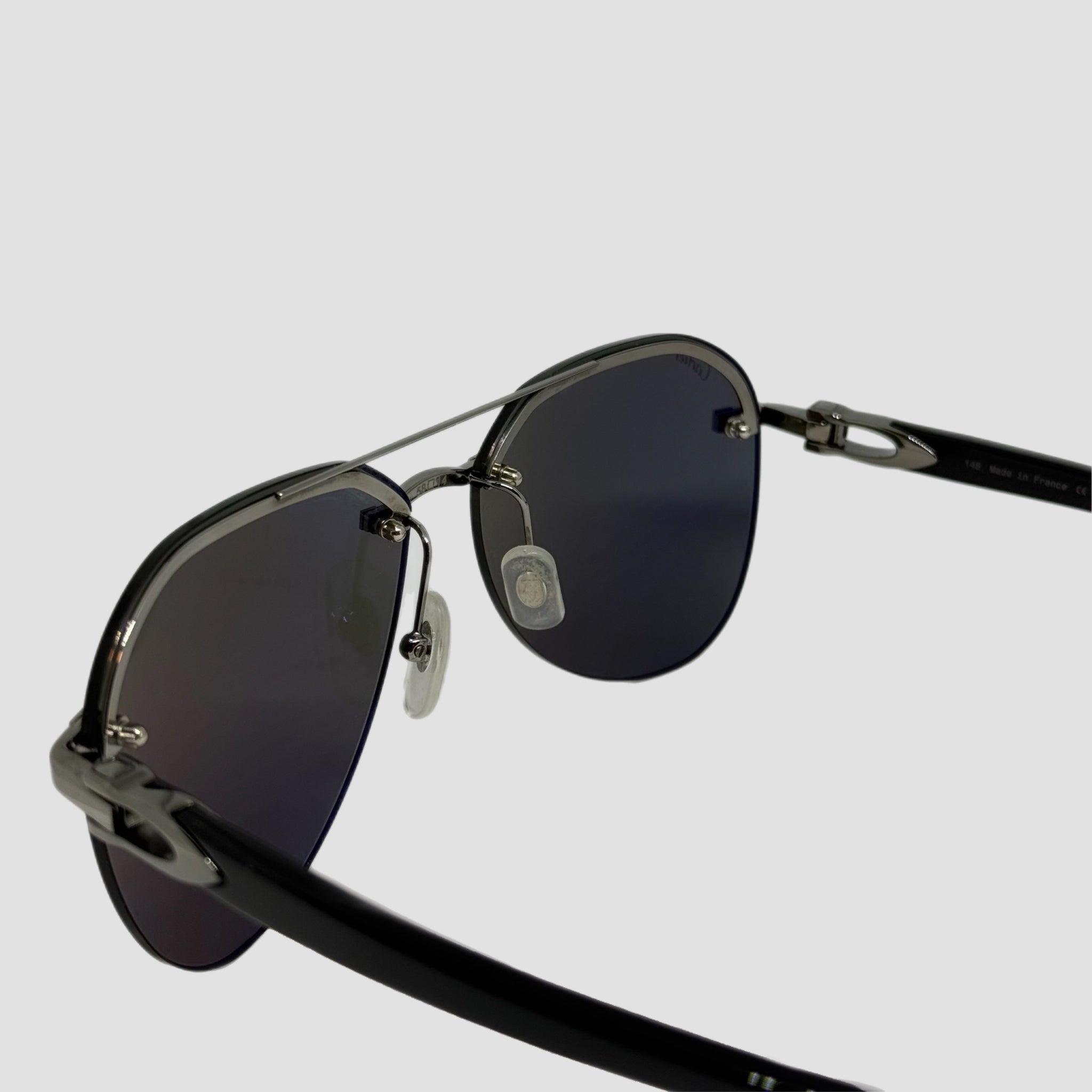 Mens Cartier Frameless Aviator Sunglasses