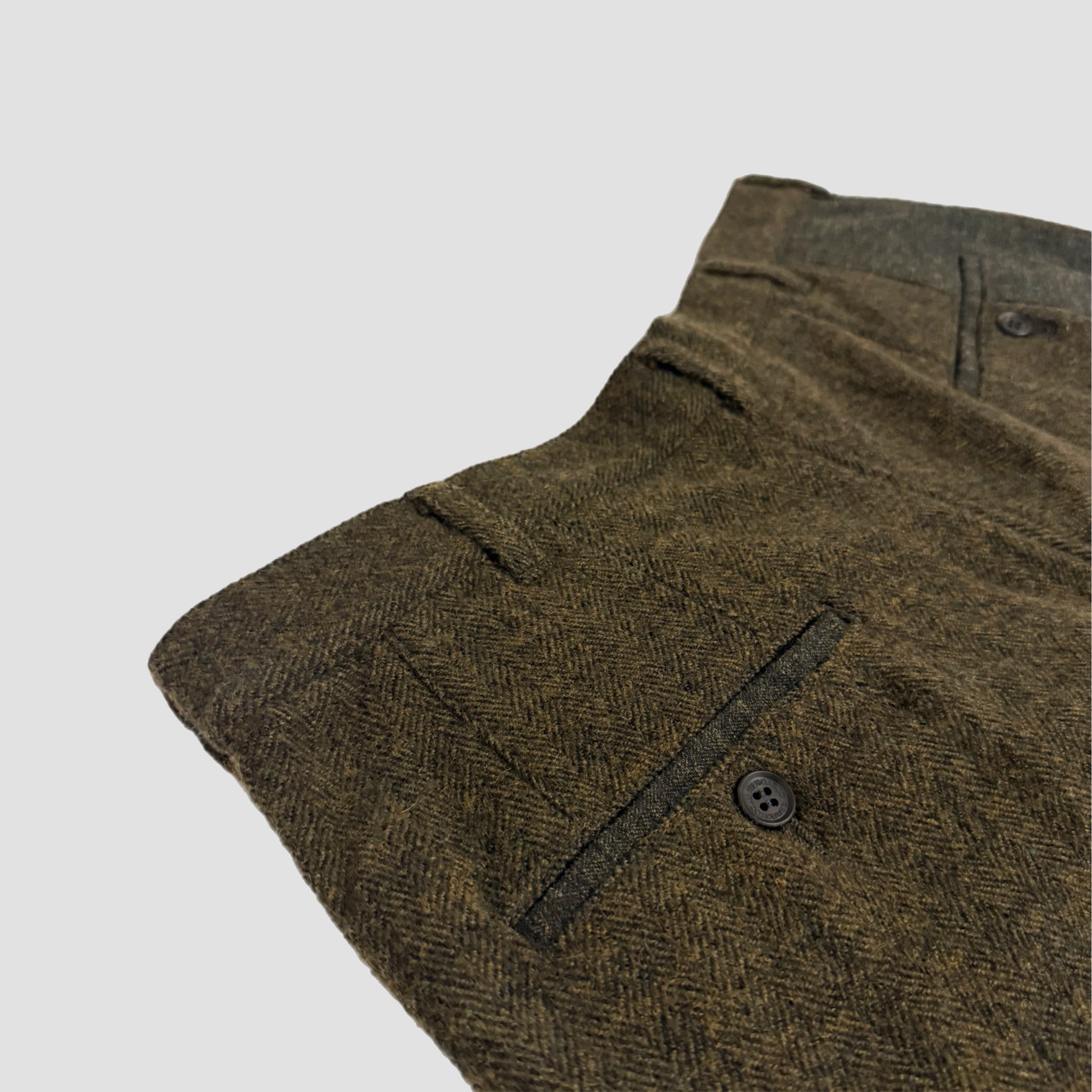 CDG Comme Des Garcons Homme Wool Trousers