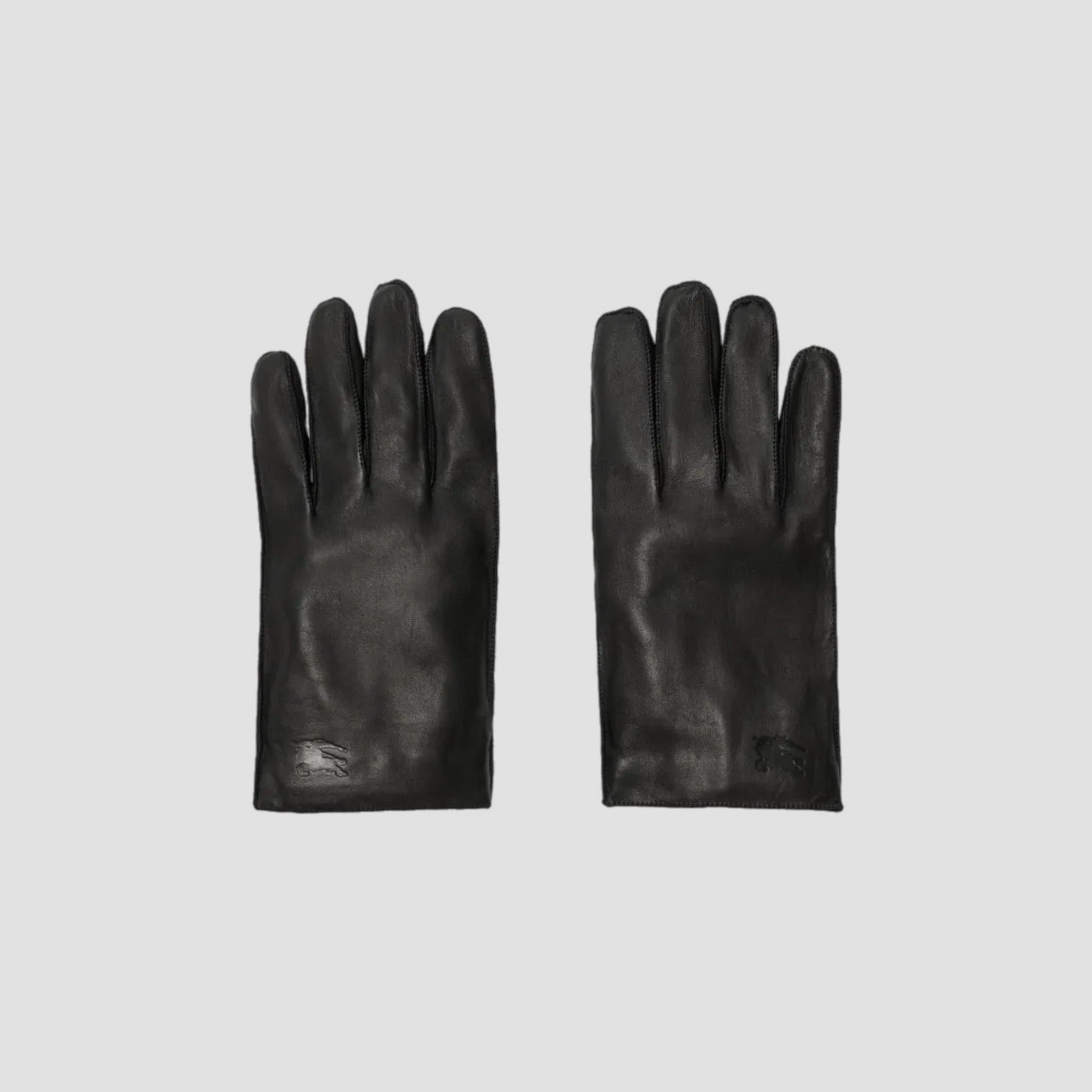 Burberry EKD Smooth Grain Leather Gloves