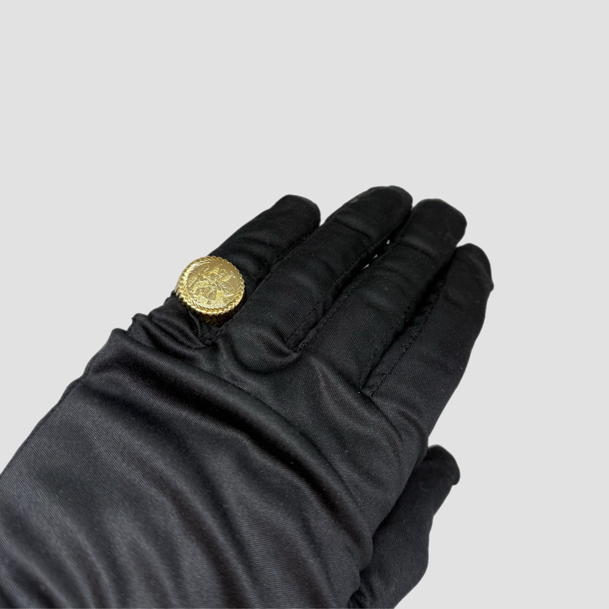 9ct St Christopher Coin Ring