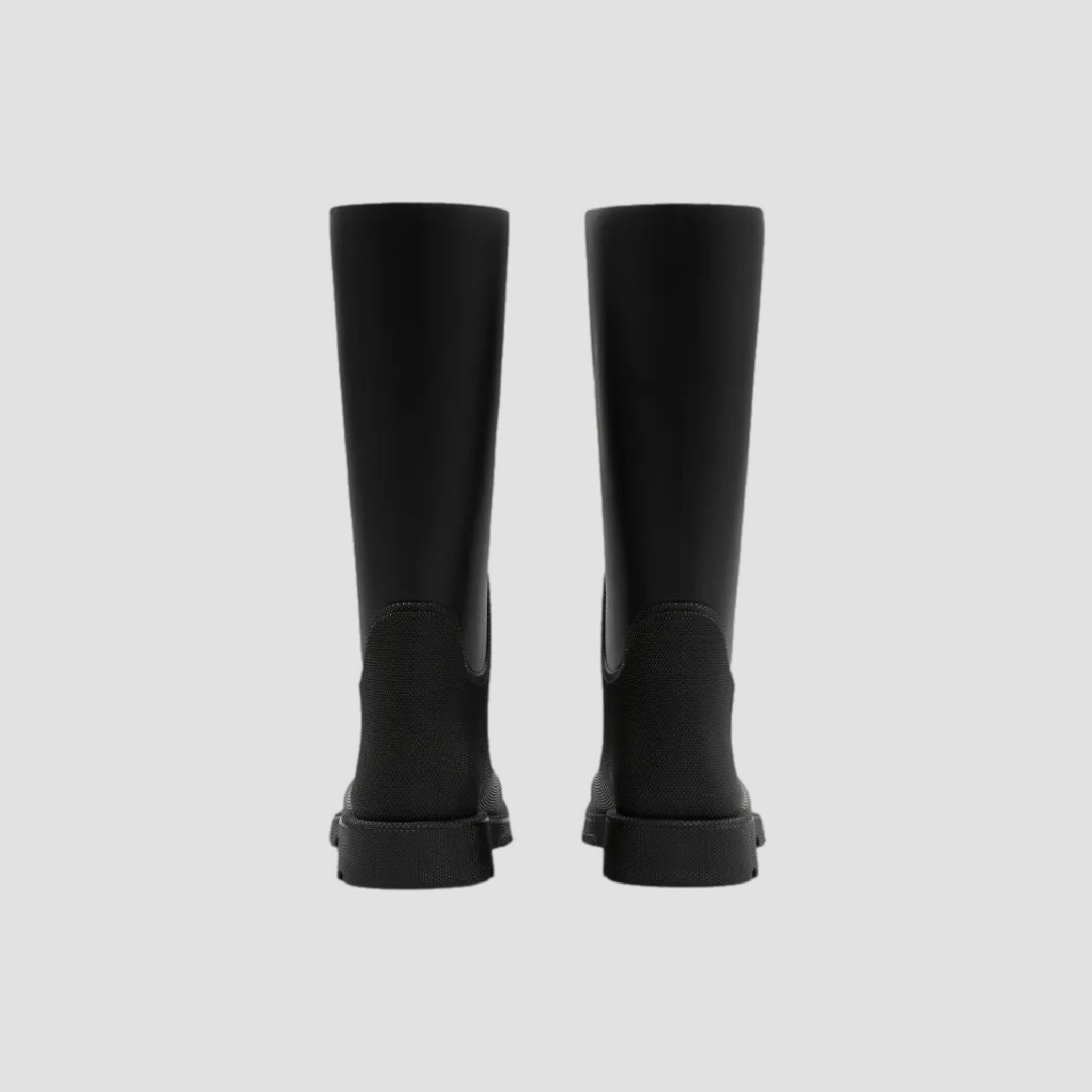 Burberry Rubber Marsh High Boots Black