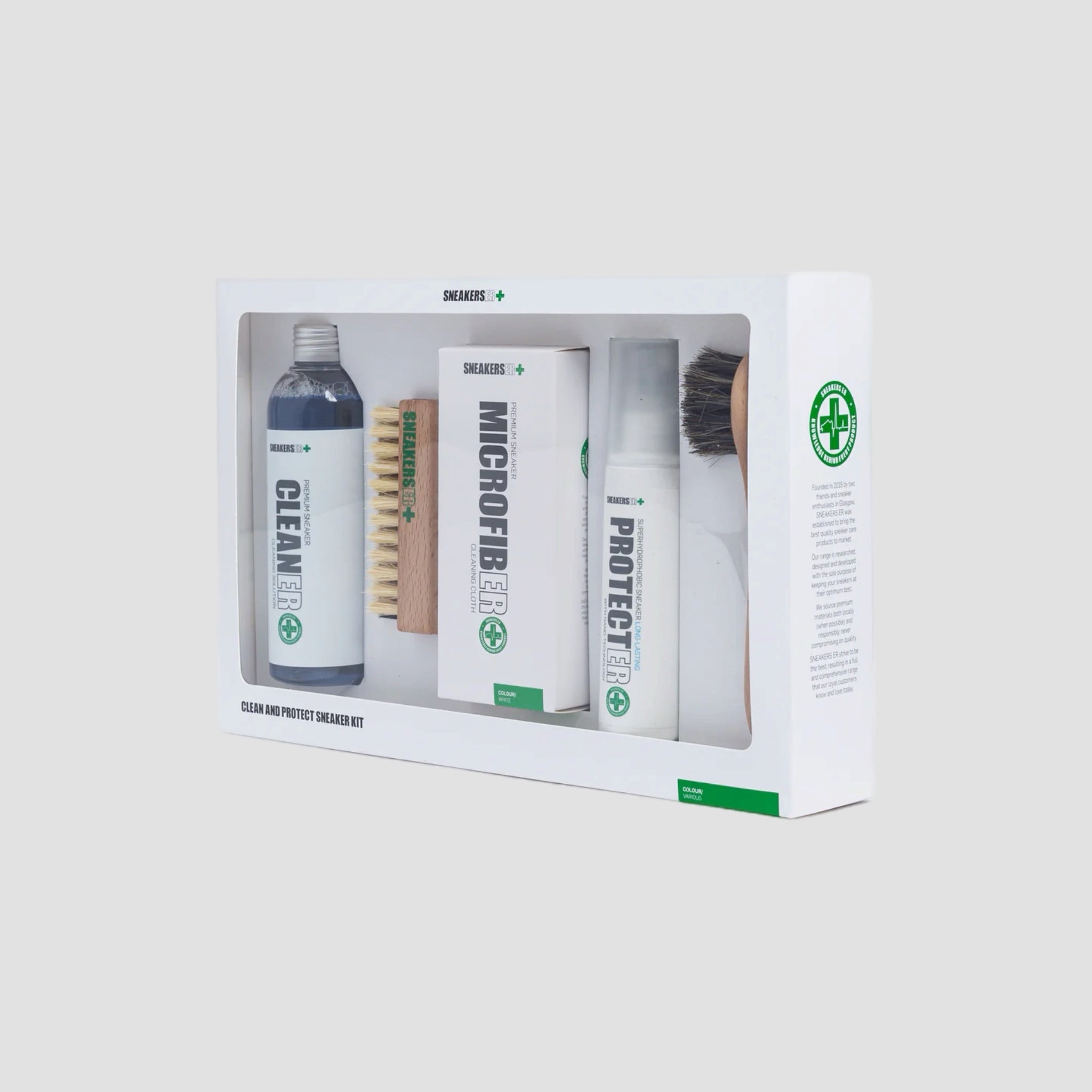 SneakersER Clean & Protect: 5 Piece Complete Care Kit