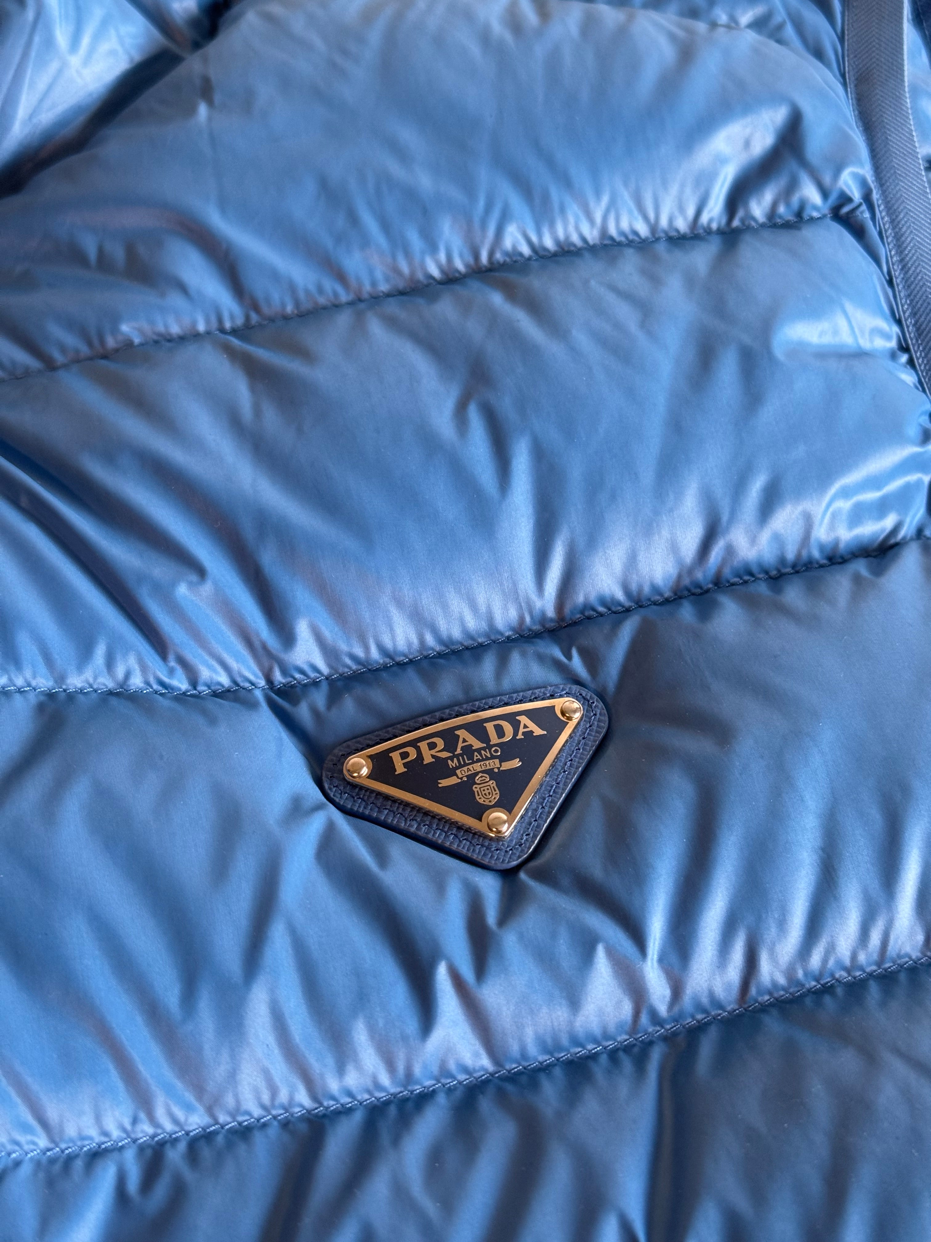 Prada Milano Gilet Baby Blue