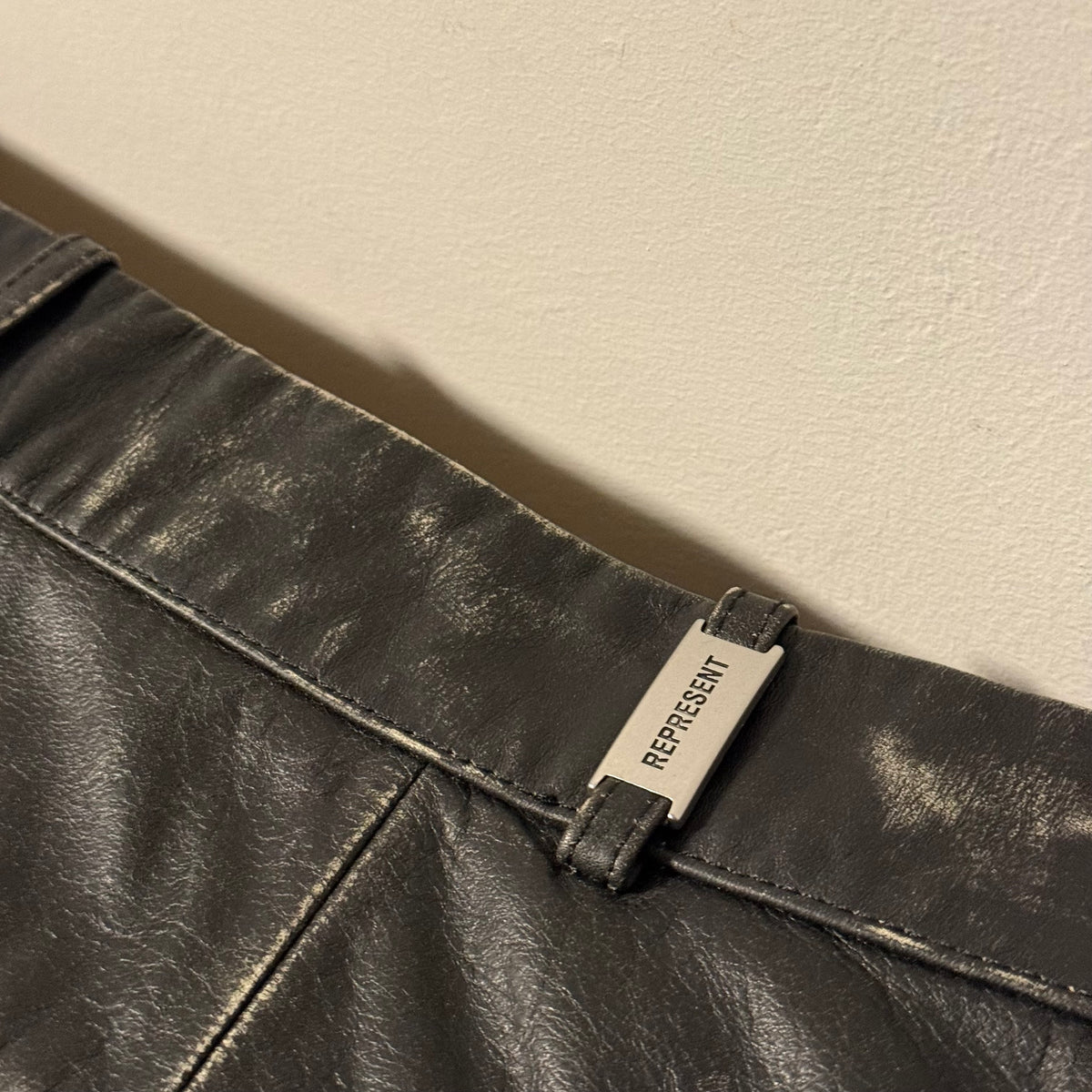 Represent Leather Trousers