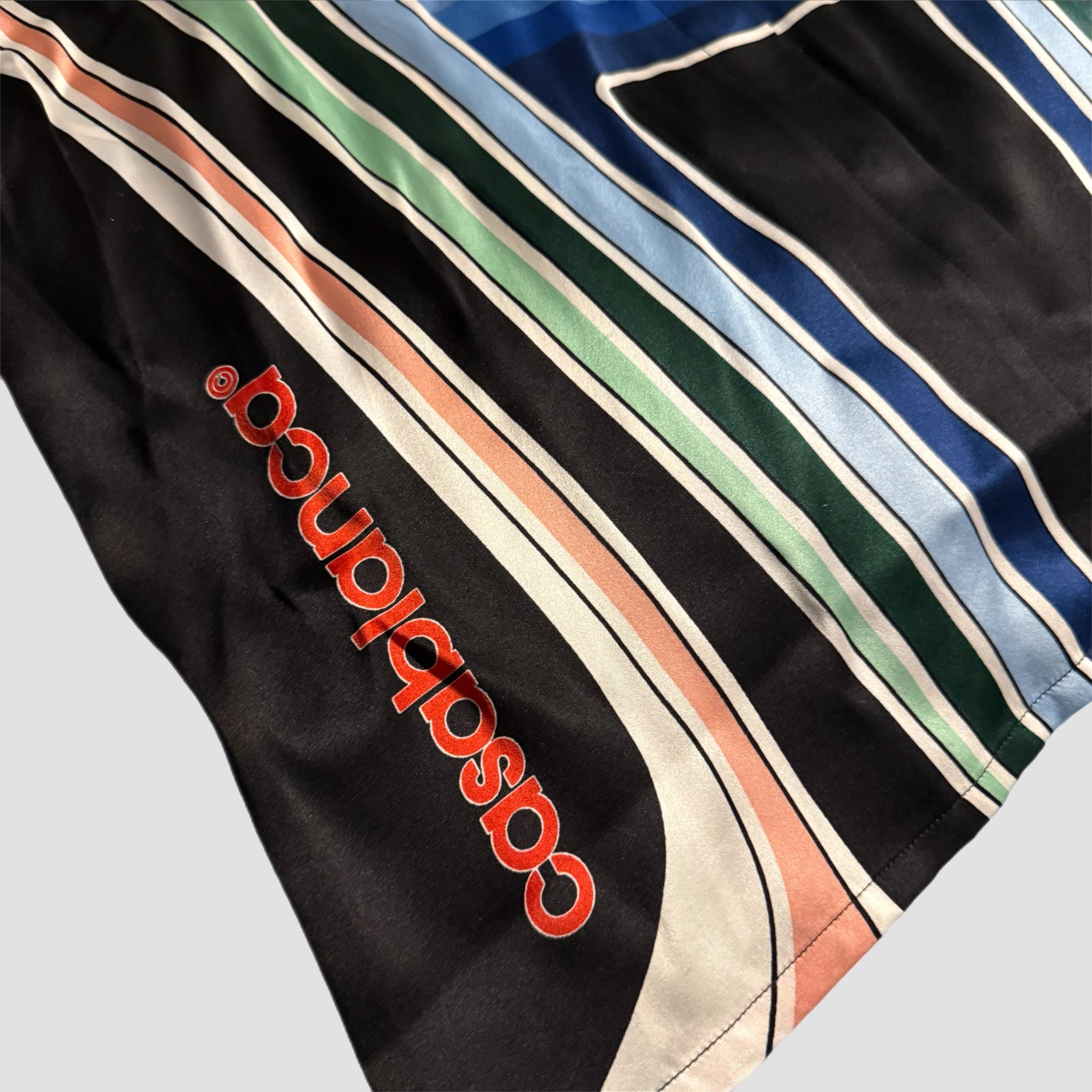 Casablanca Graphic Mountain Silk Shirt